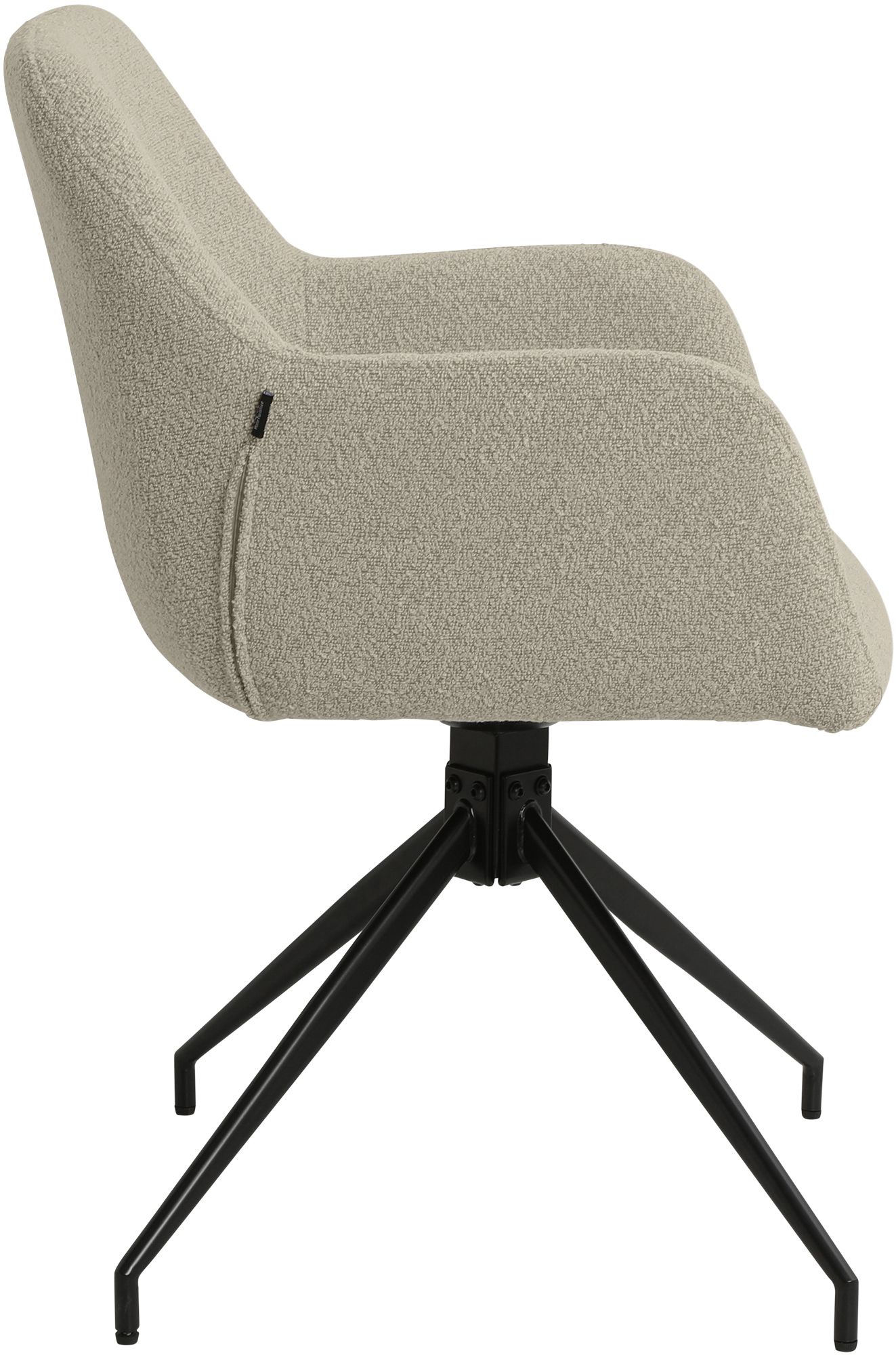 Set de 2 Sillas de Comedor Merlinda Tela de Borreguito