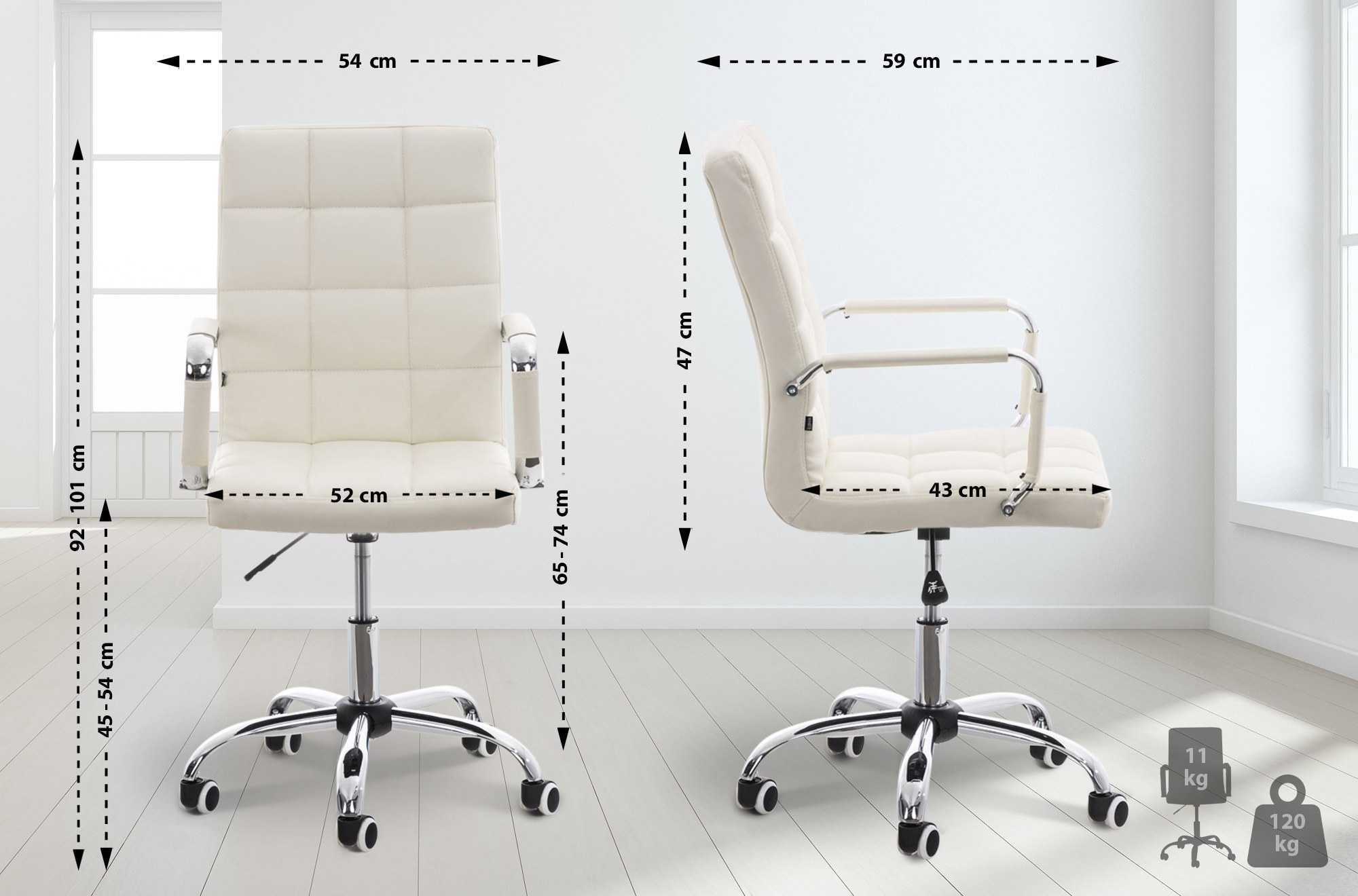 Silla de oficina Deli V2