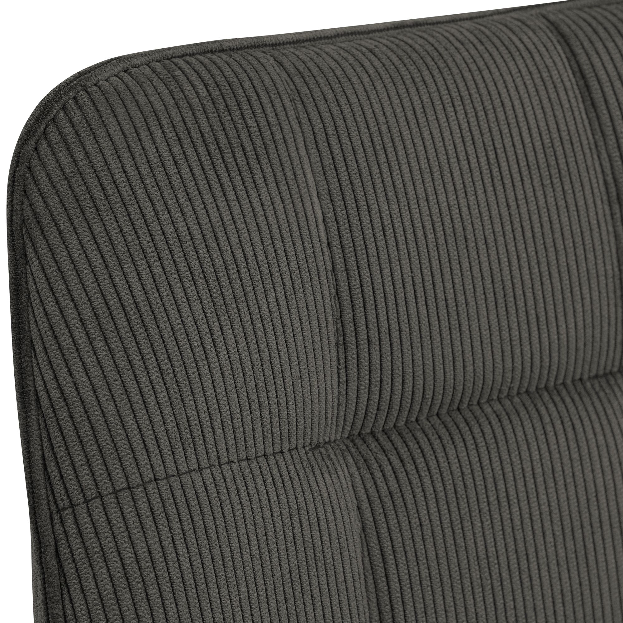 Silla de comedor Brook de pana