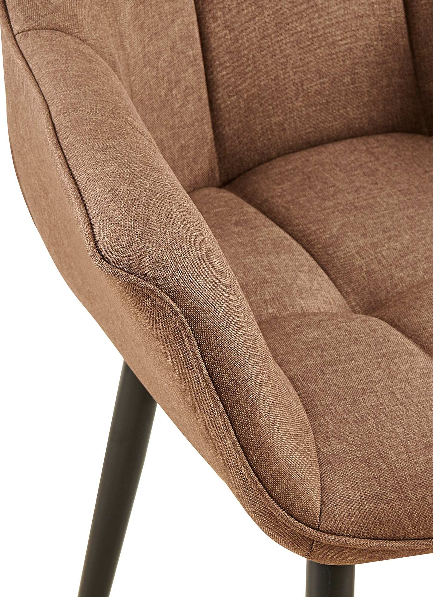 Silla de comedor Roseville en tela o polipiel