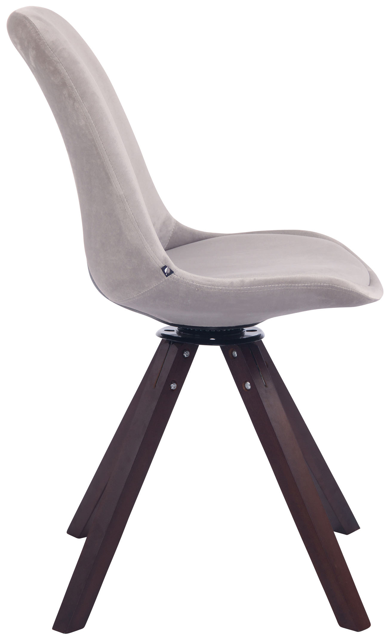 Silla Troyes Square En Terciopelo
