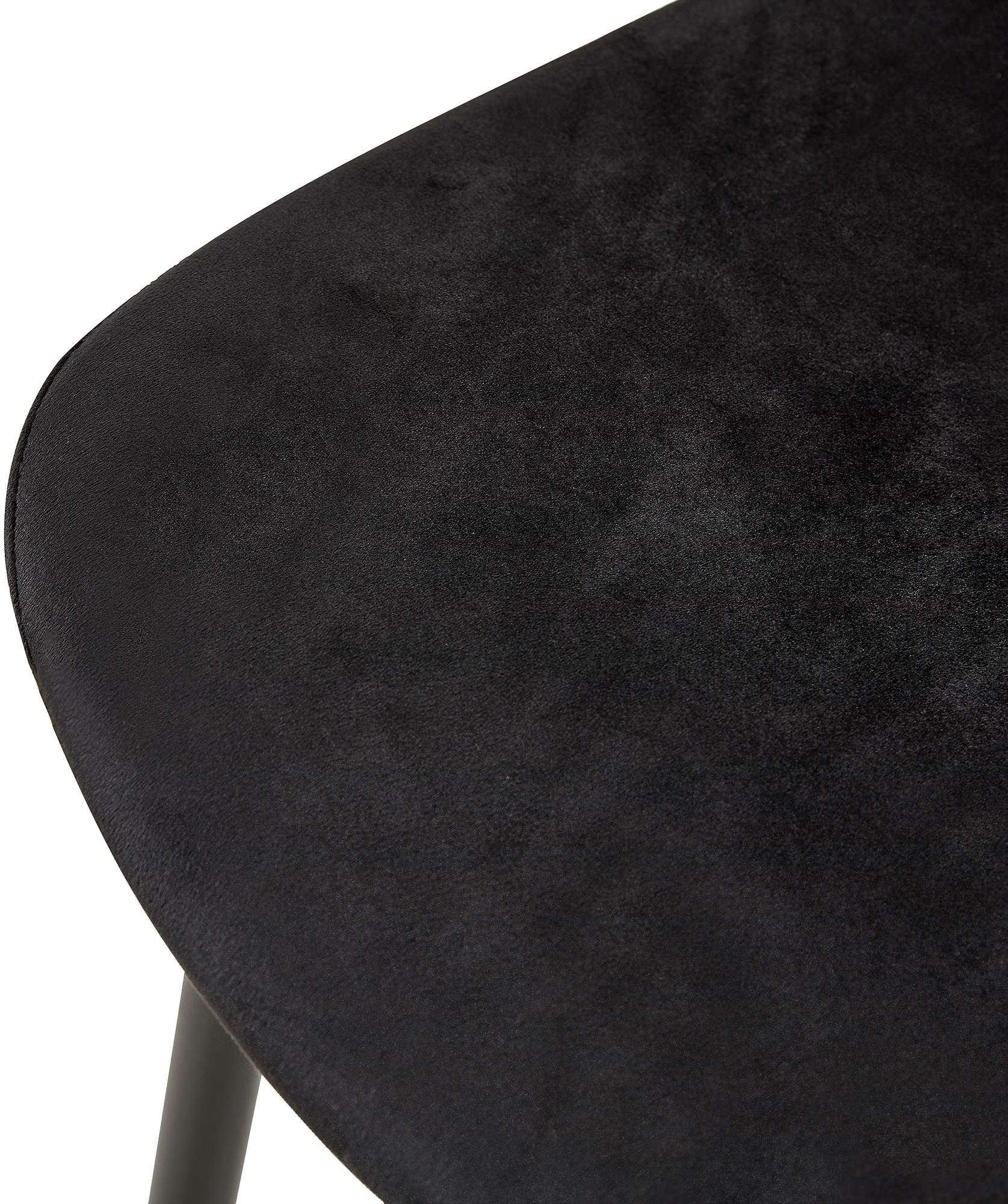 Set de 4 sillas de comedor Giverny en tela o terciopelo