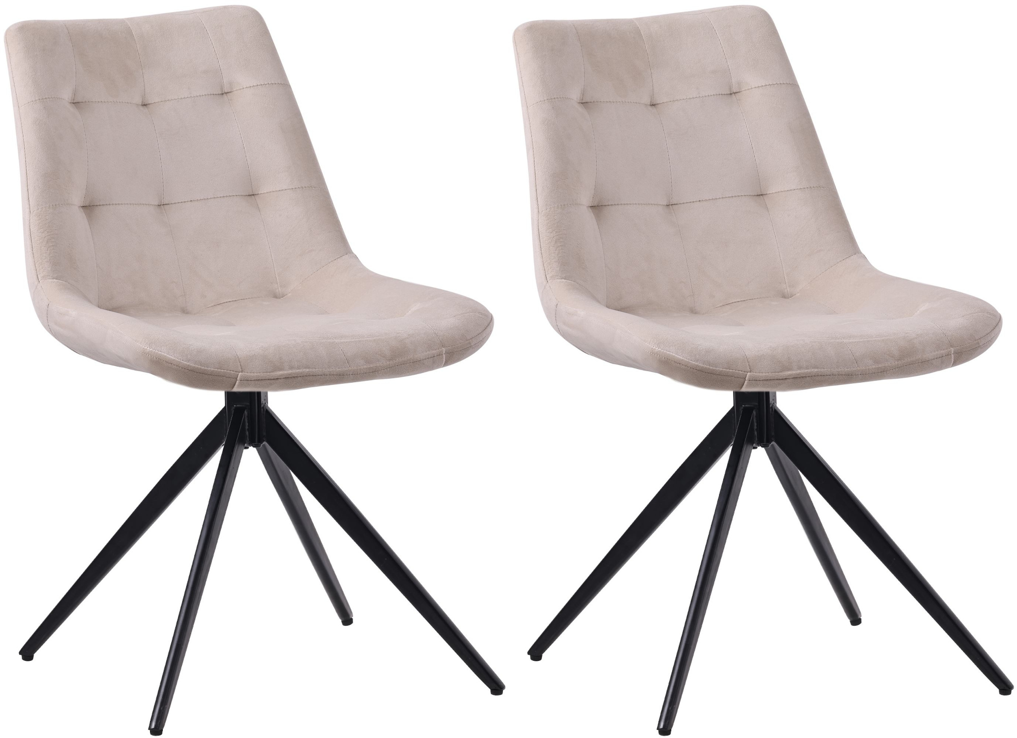 Lote de 2 sillas de comedor Merna