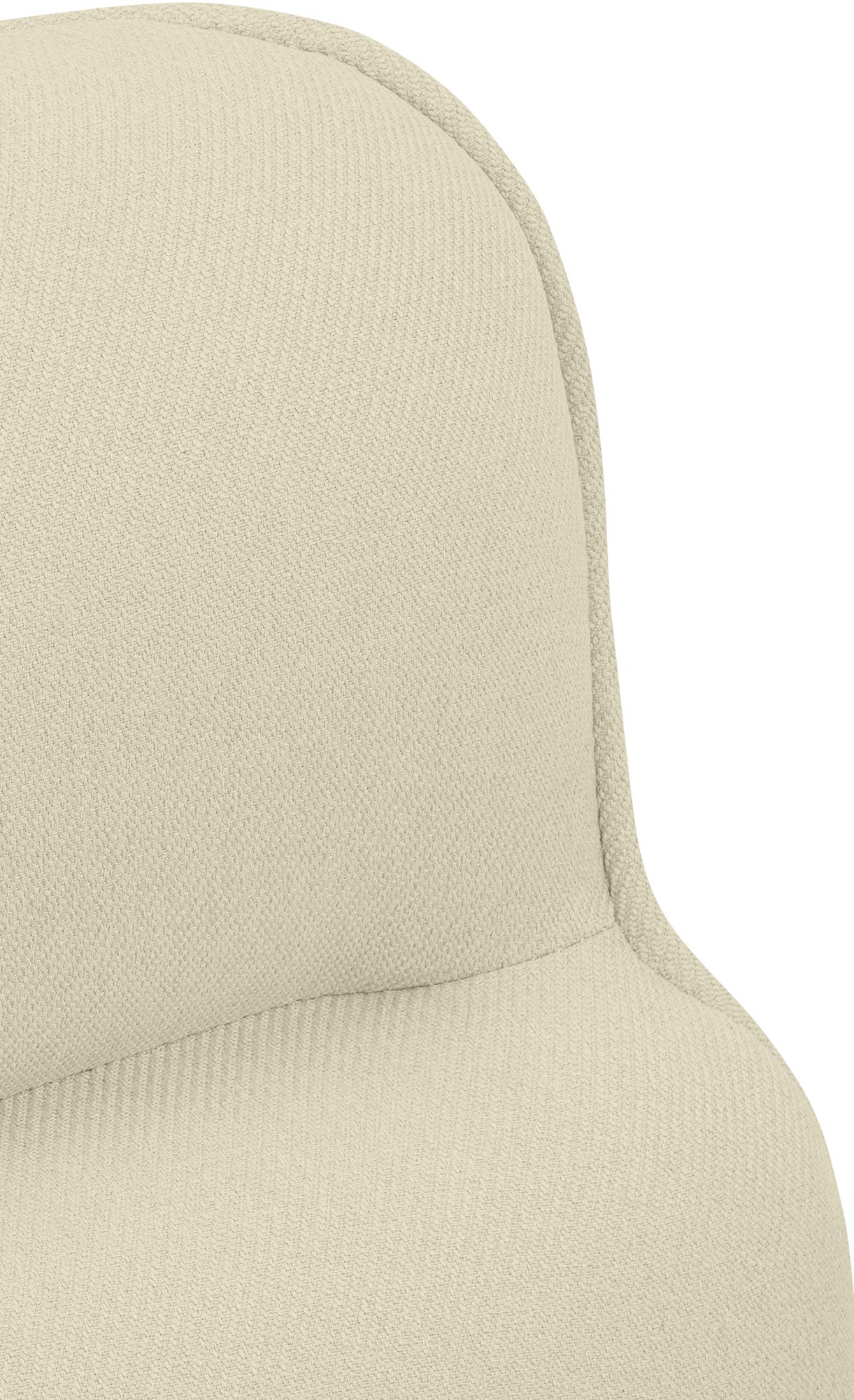 Silla de oficina Amado con tapizado en tela