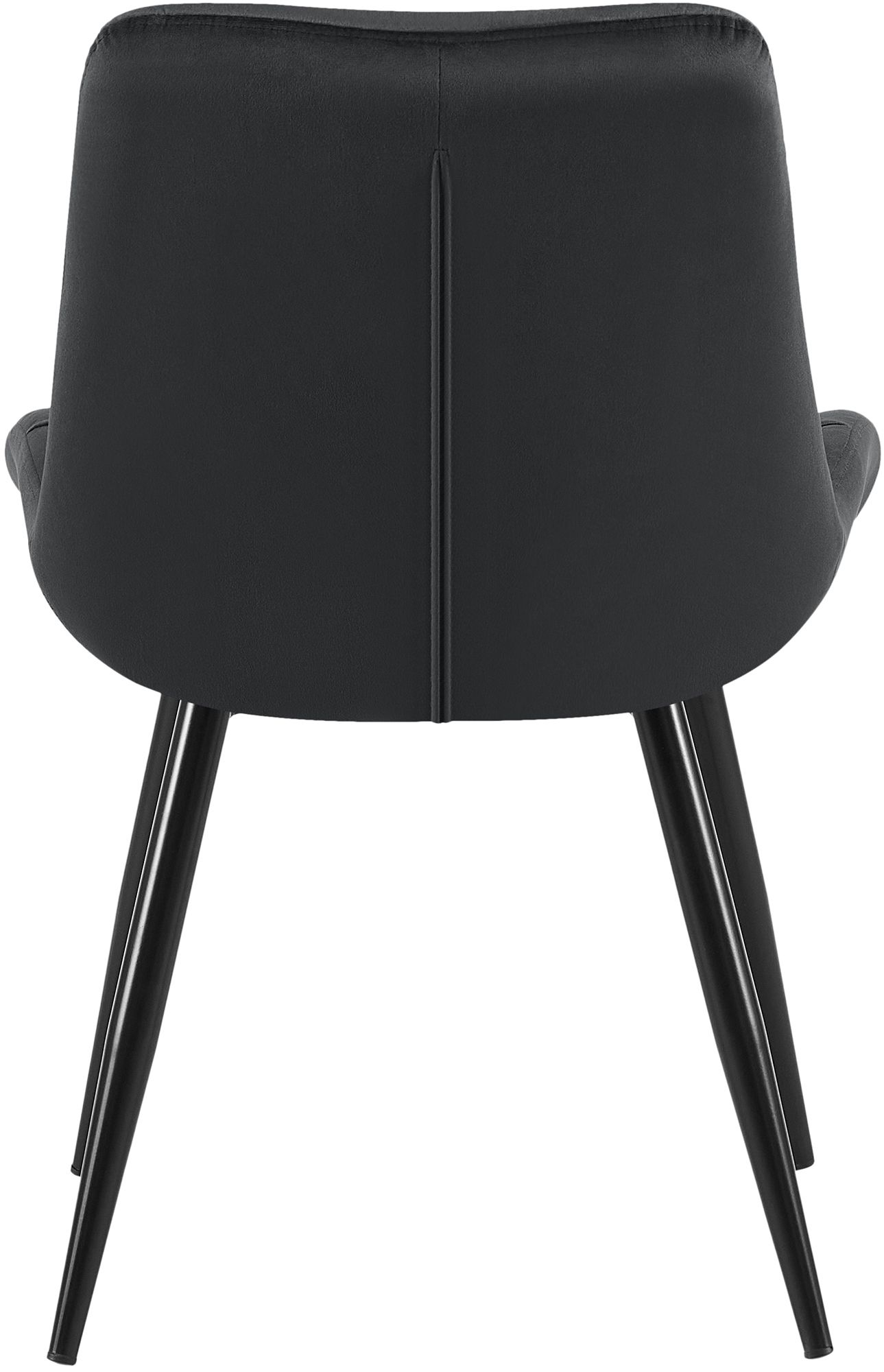 Silla de comedor de terciopelo Rossford