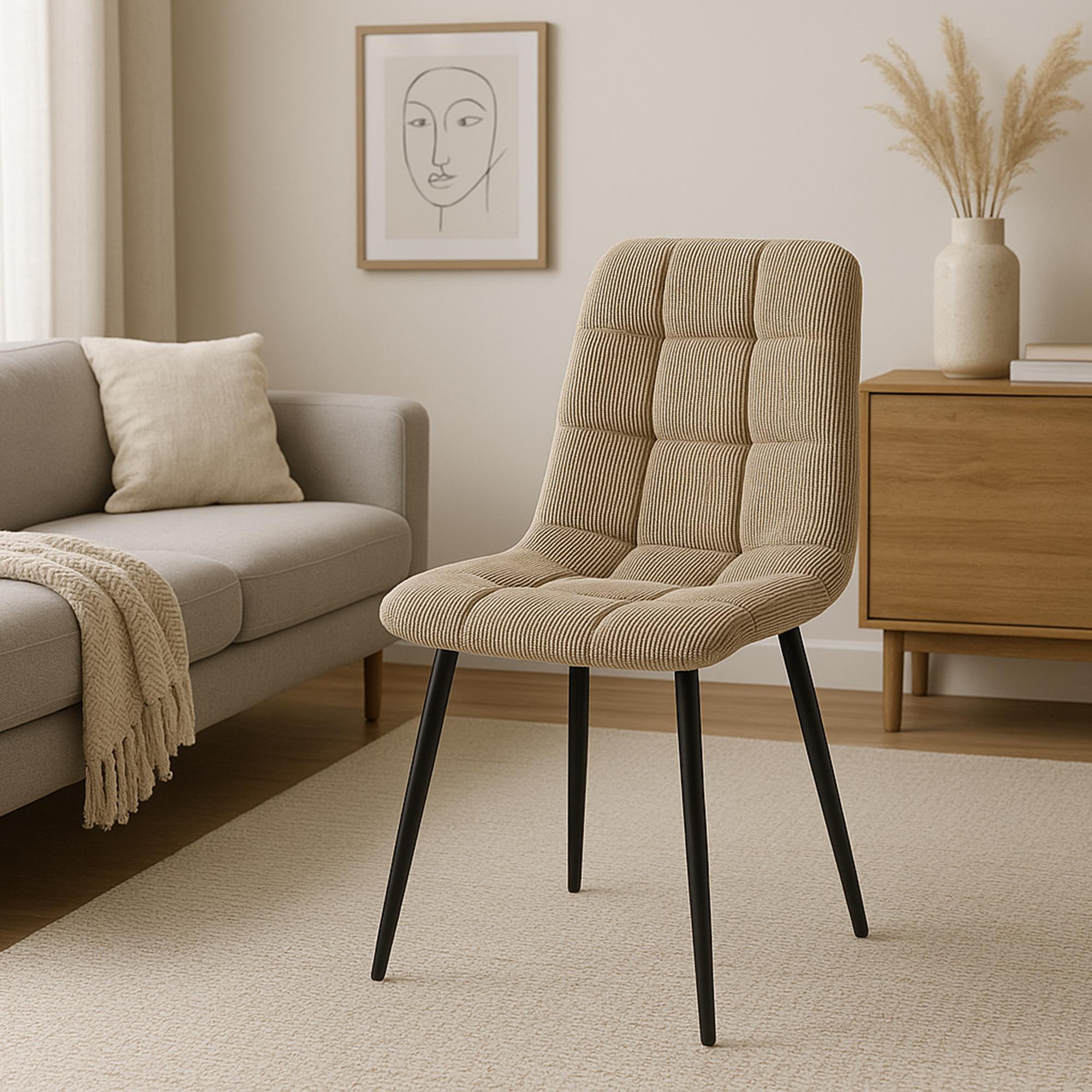 Silla de comedor Antibes Cord