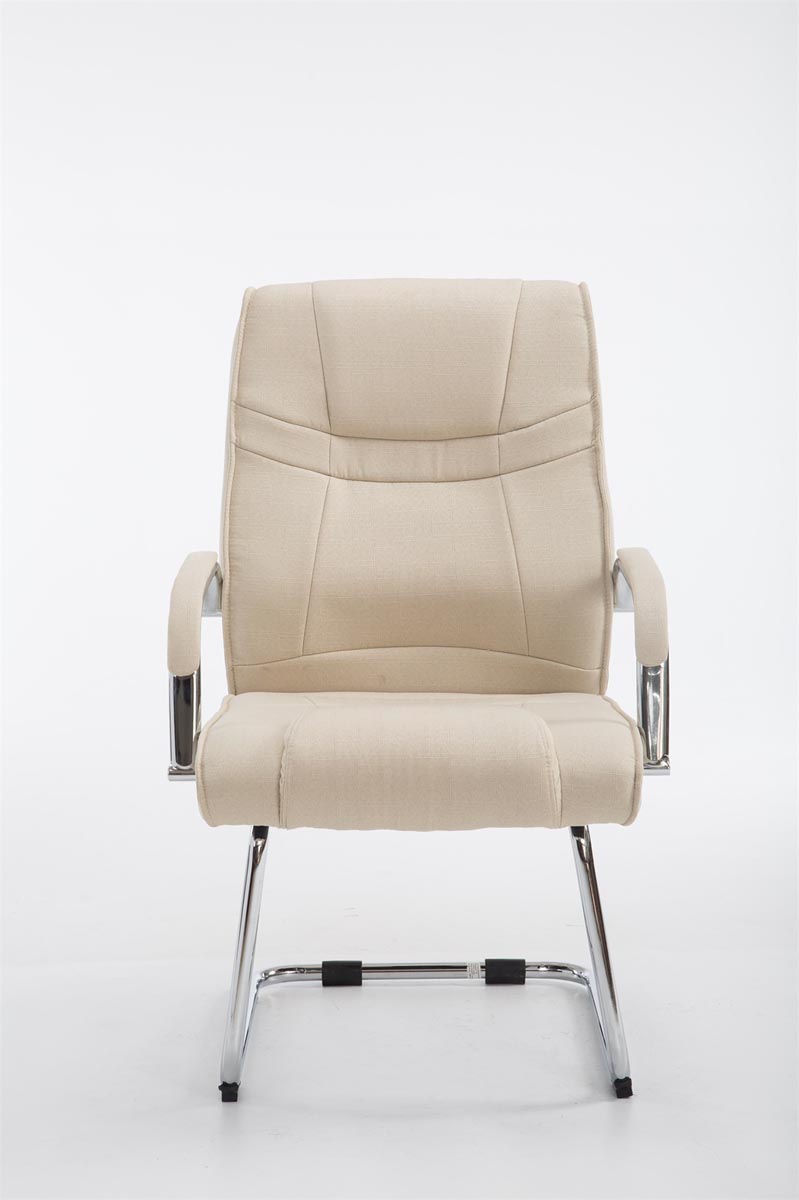 Silla Cantiléver XXL Attila Tapizada en Tela