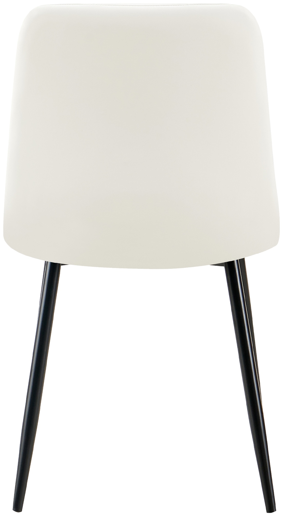 Set de 4 sillas de comedor Antibes en polipiel