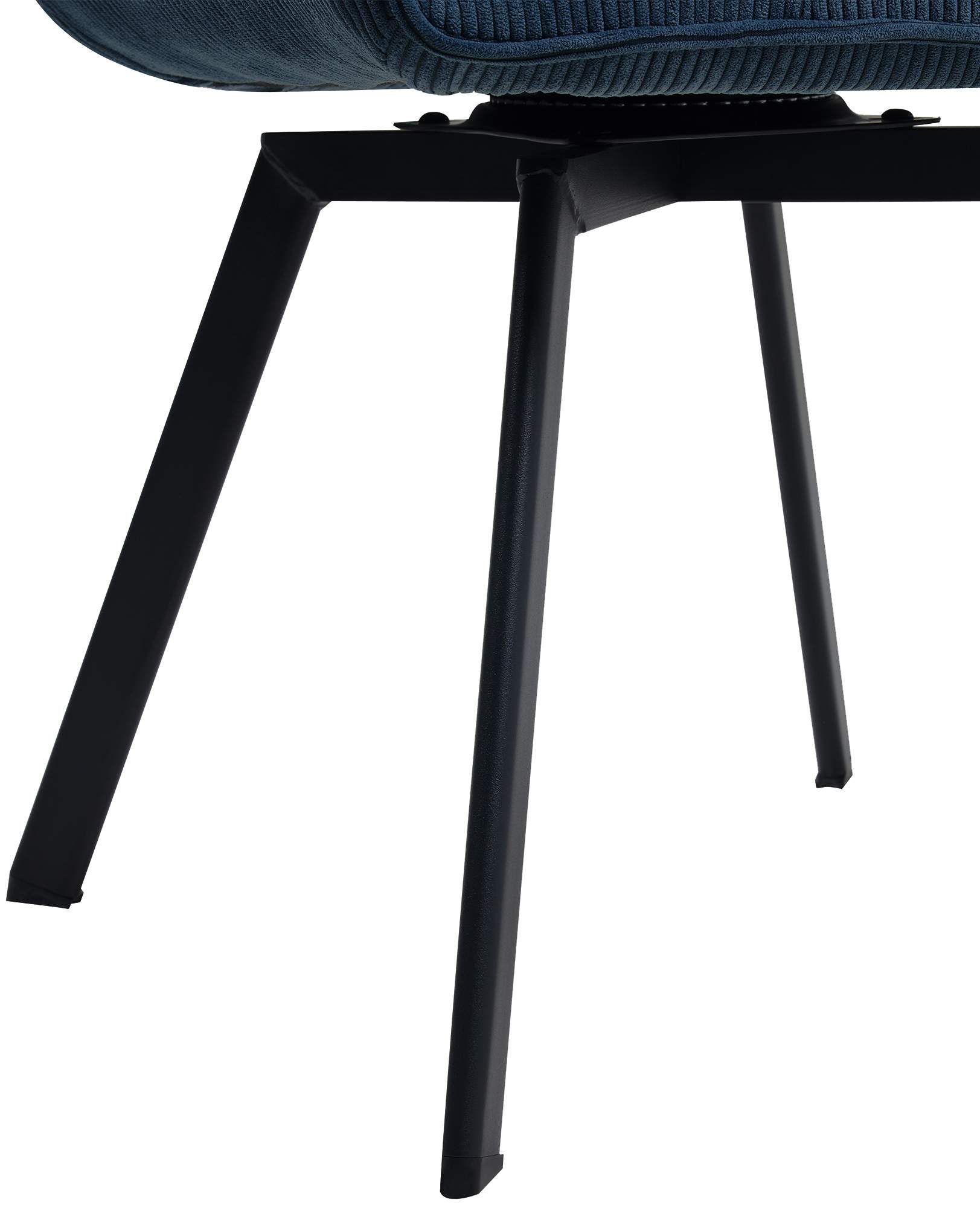 Silla de comedor Jordi con tapizado de pana