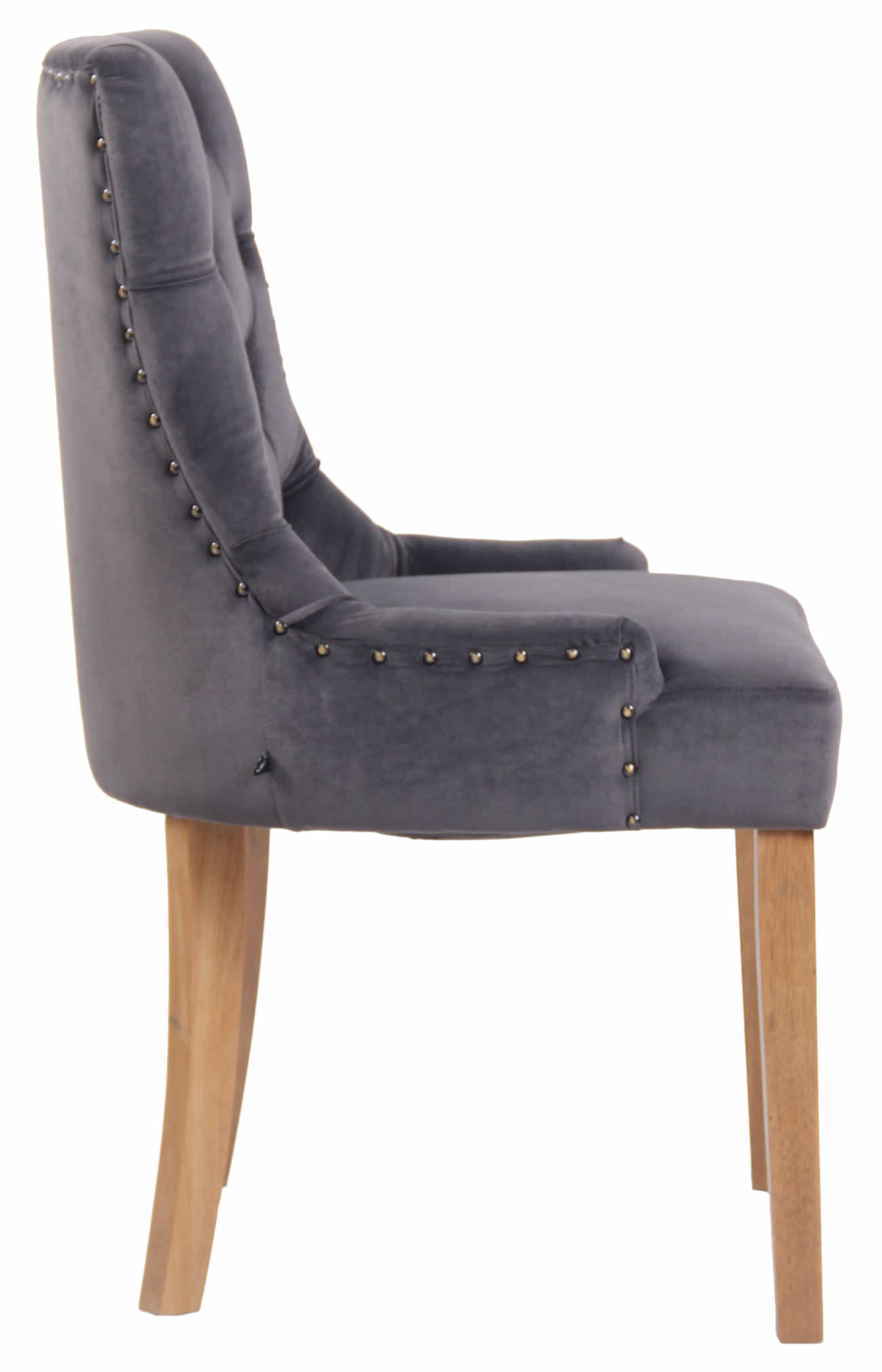 Silla De Comedor Aberdeen En Terciopelo