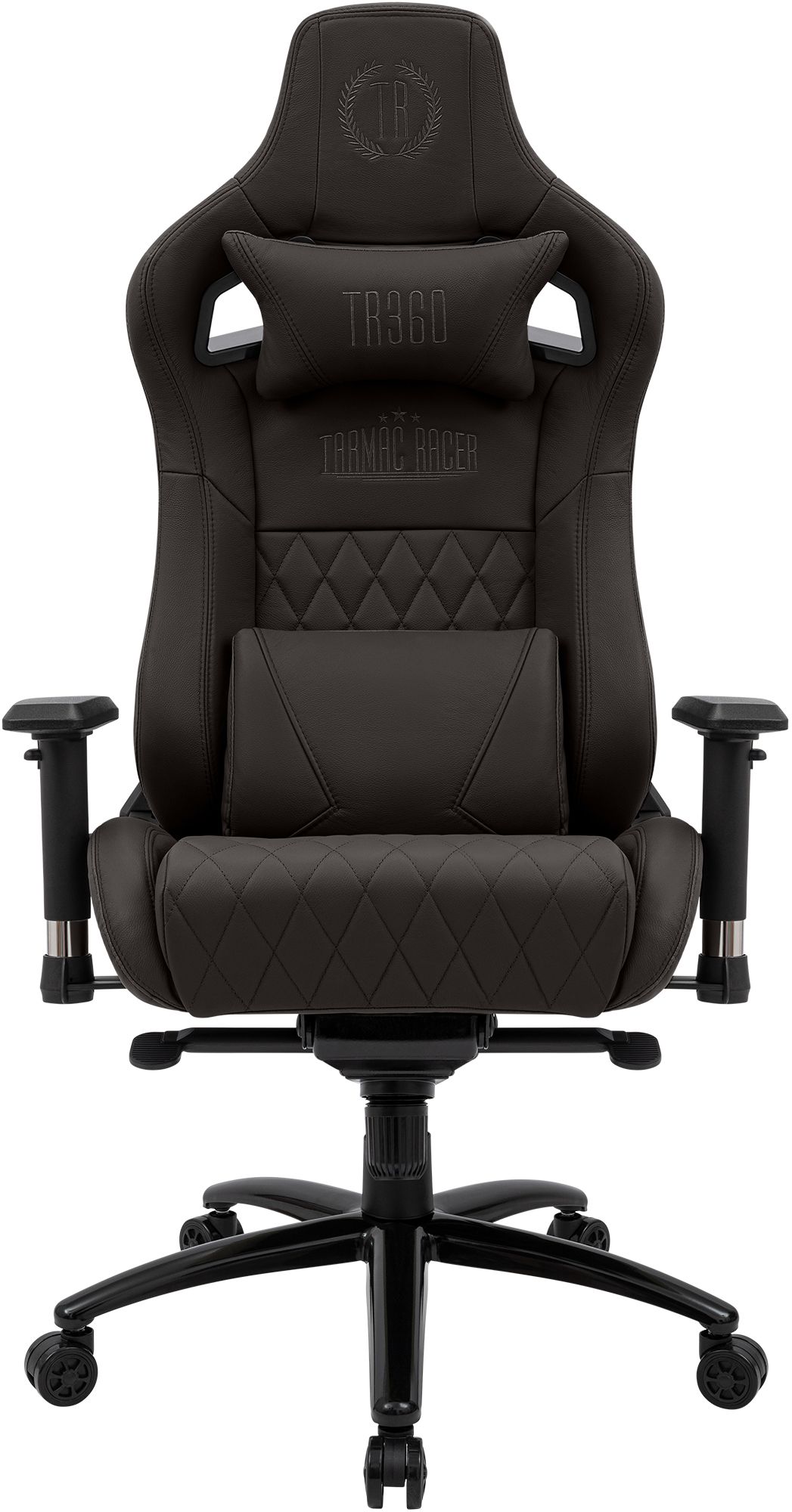 Silla de oficina Keren de cuero genuino
