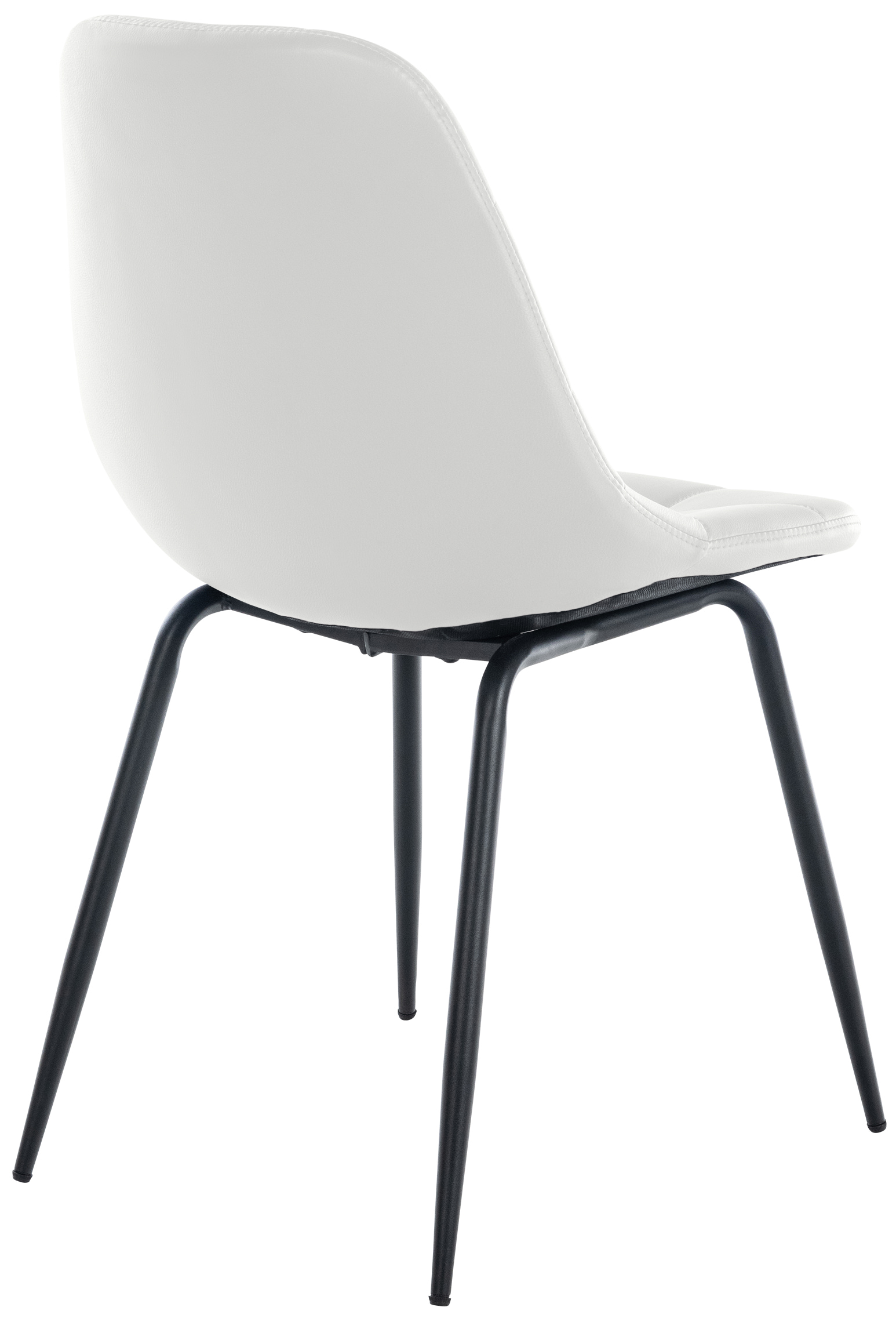 Set de 2 Sillas de comedor Tom en tela o polipiel