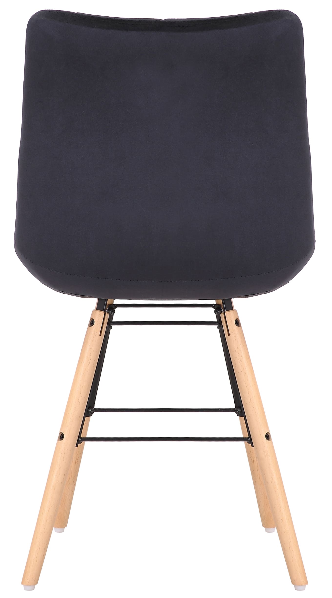Silla de comedor Leni en terciopelo