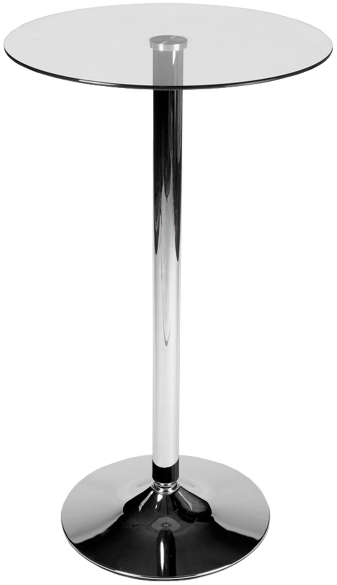 Mesa de cristal redonda 105 cm