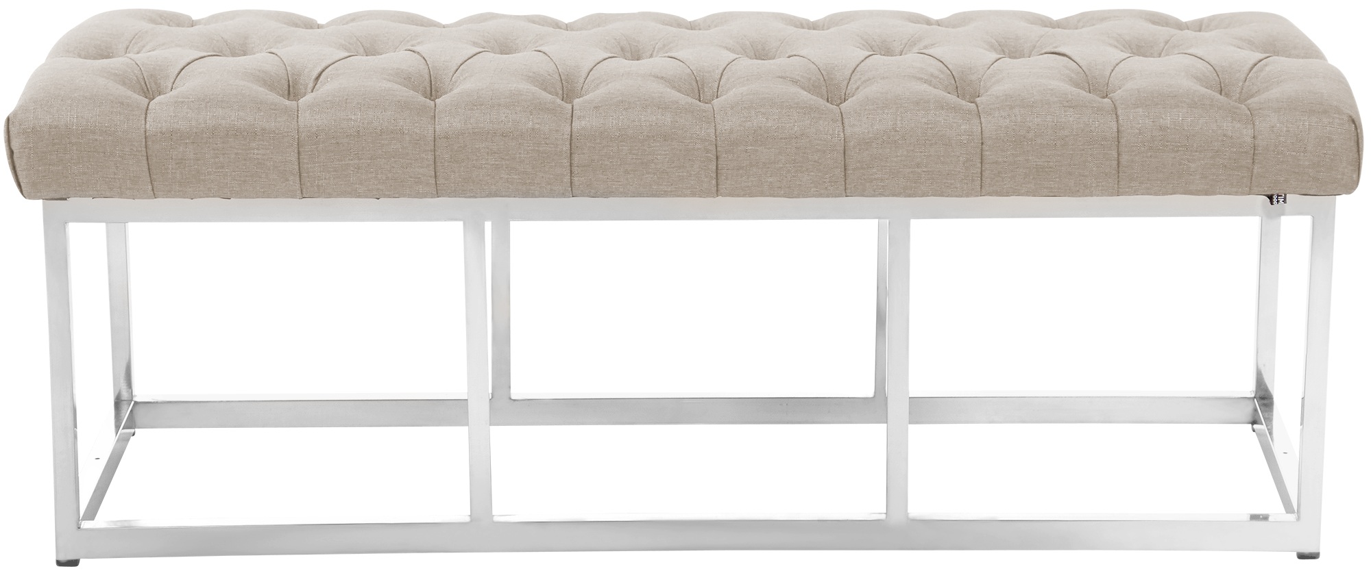 Taburete Pie de Cama Amun en Tela