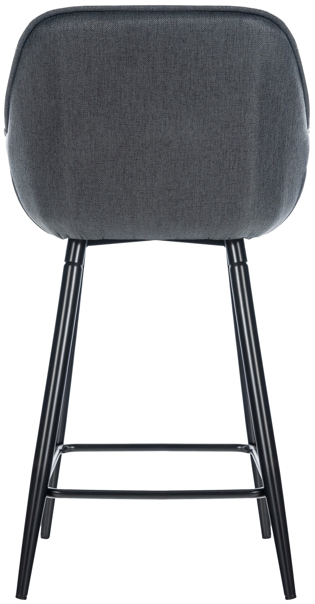Taburete de bar Gibson en tela o terciopelo