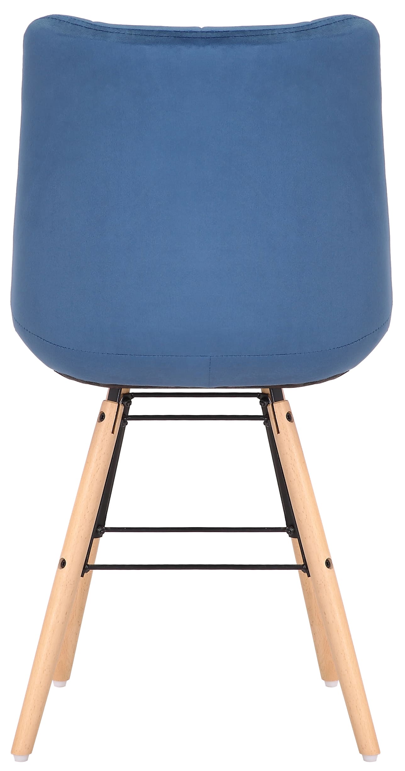 Set de 2 sillas de comedor Leni en terciopelo