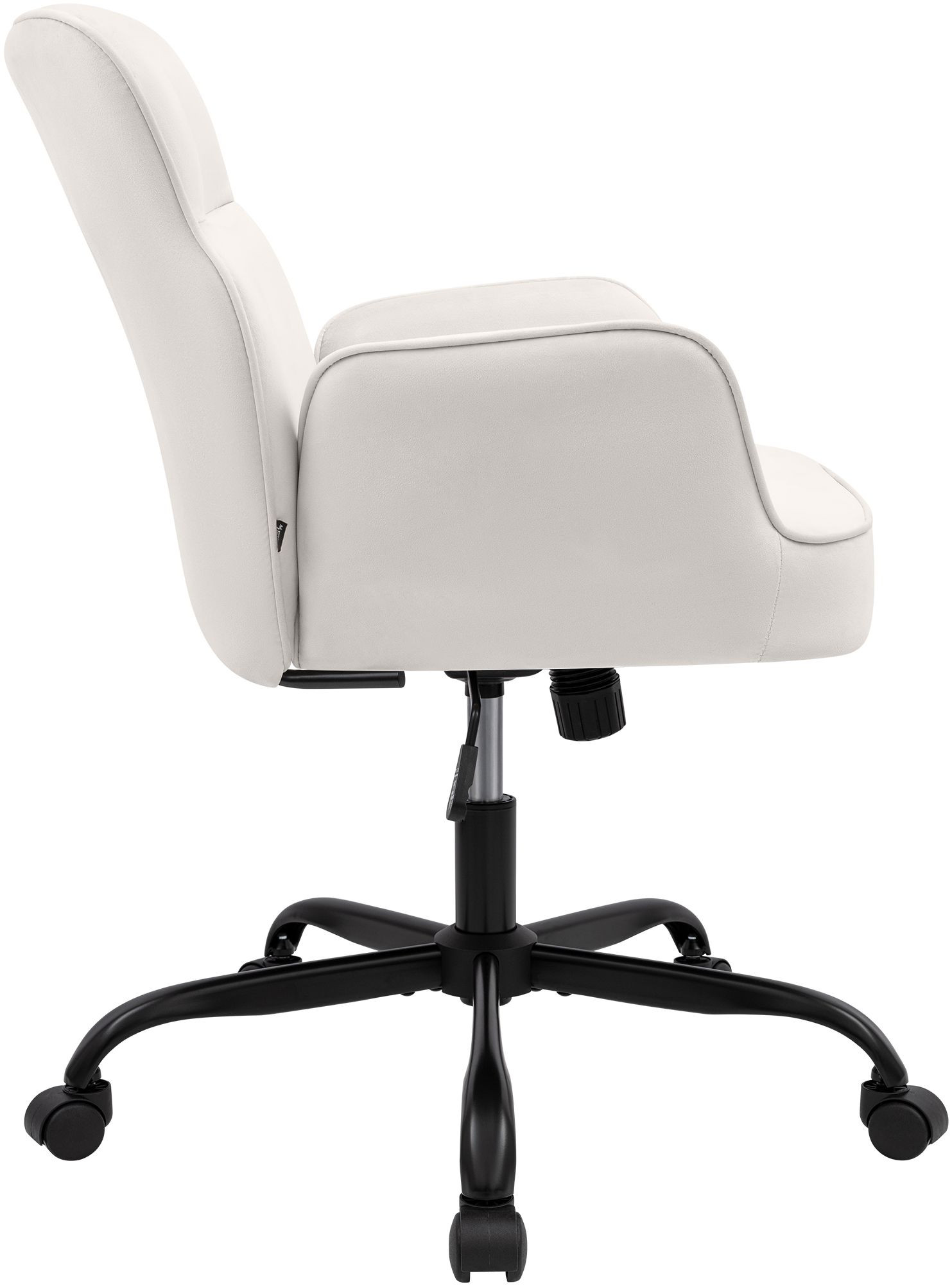 Silla de oficina Amado de terciopelo