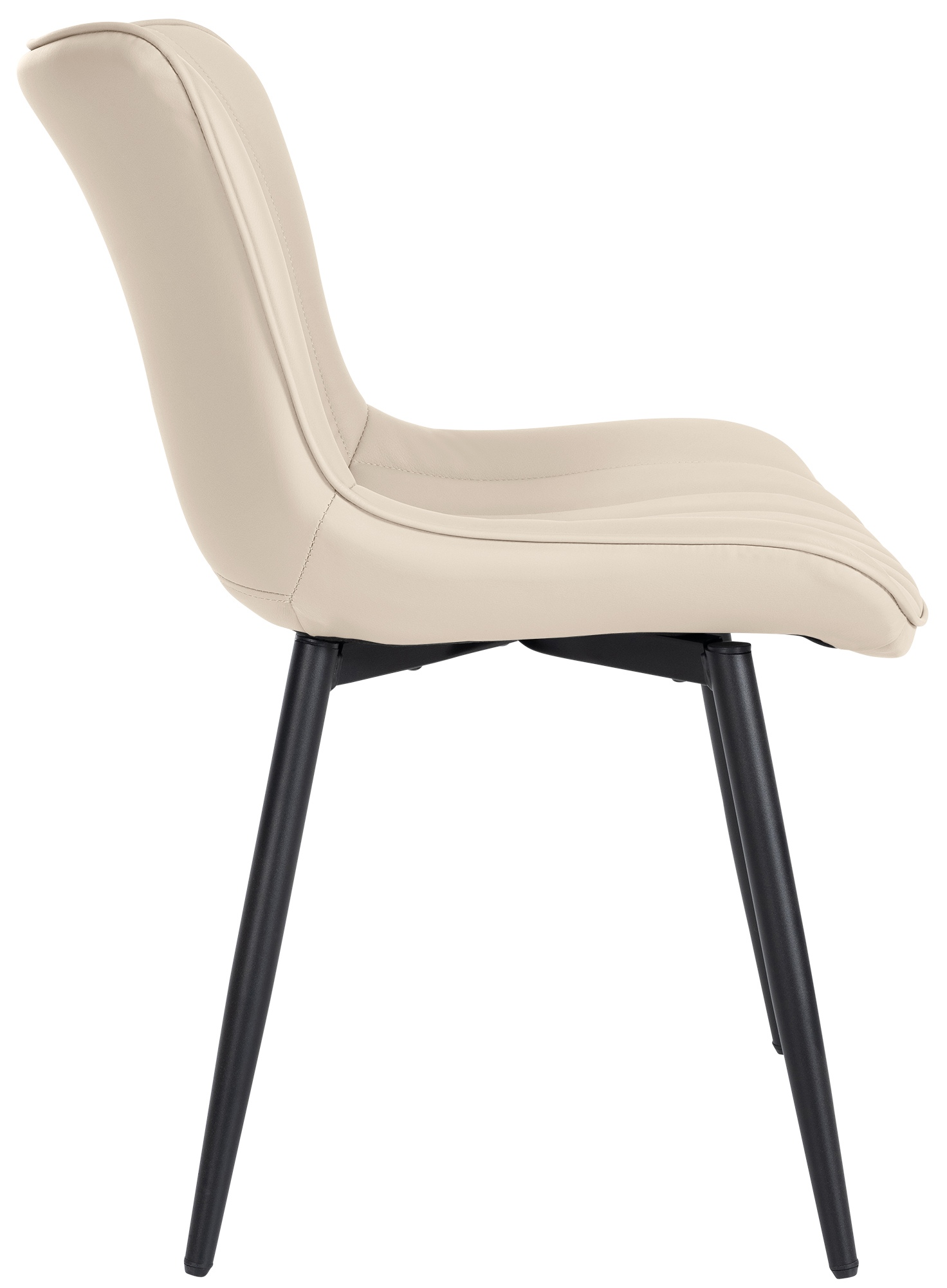 Silla de comedor Largo en terciopelo o polipiel