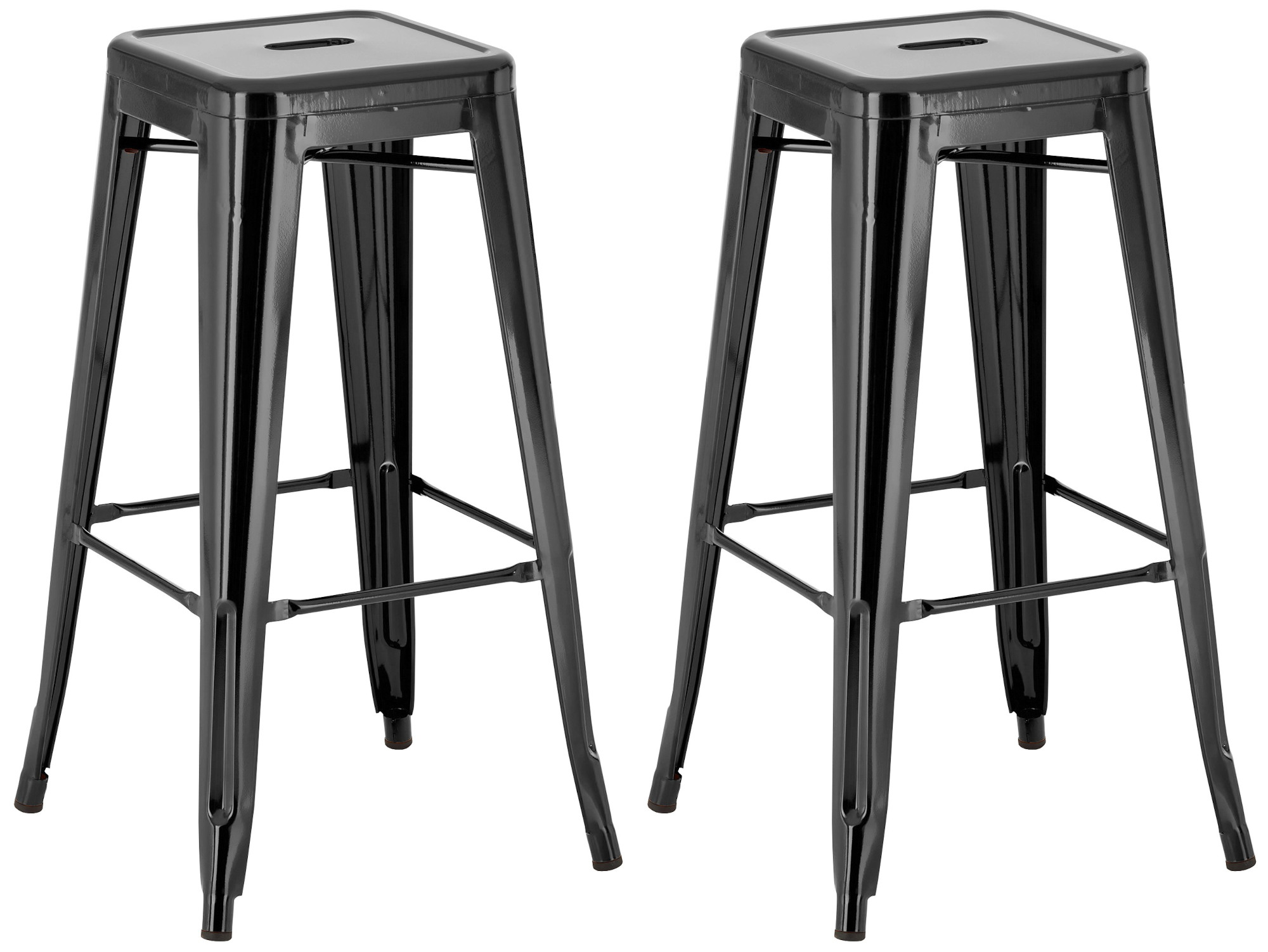 Juego de 2 taburetes de bar Joshua