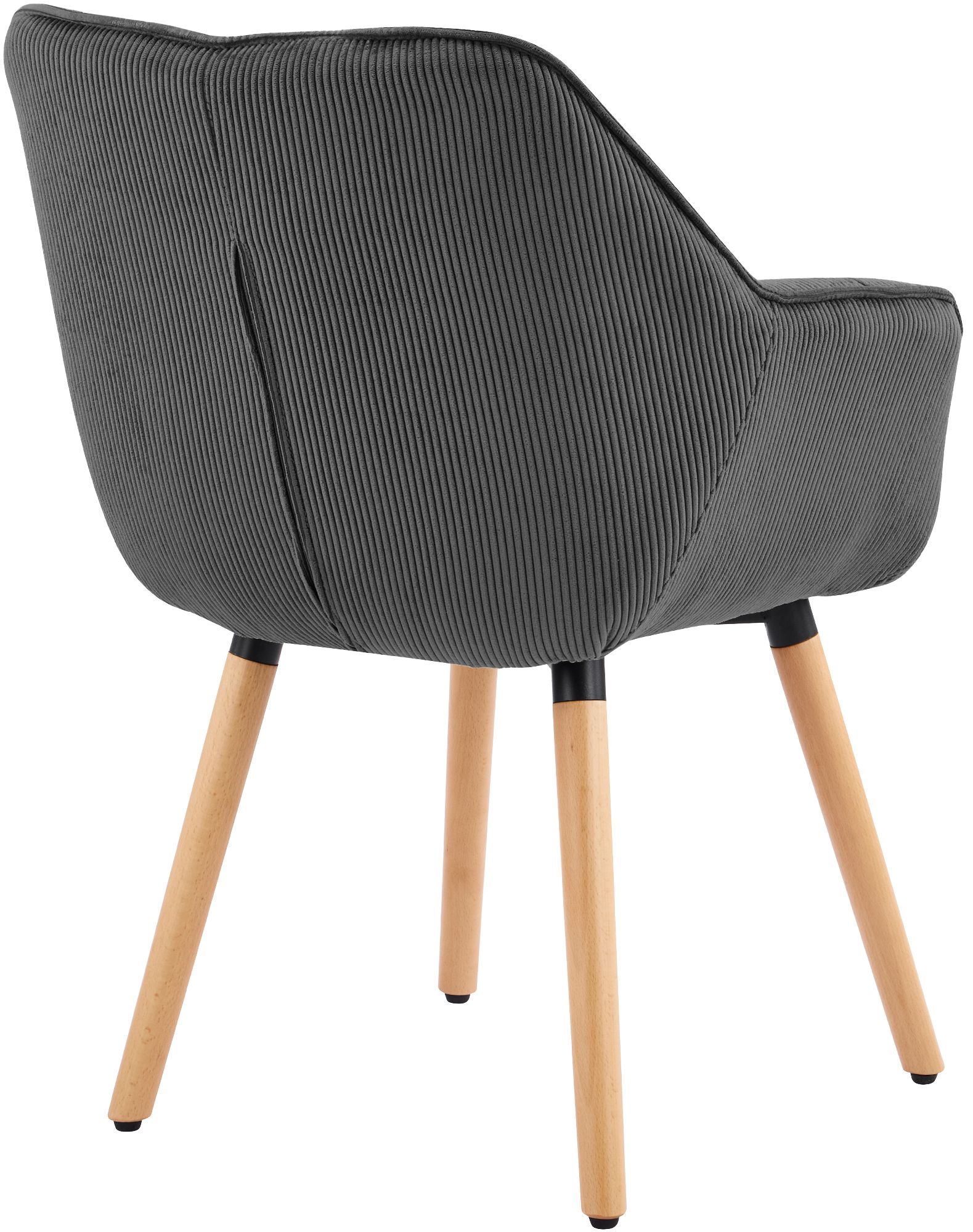 Silla de comedor Milford de pana: comodidad elegante y diseño moderno para tu hogar