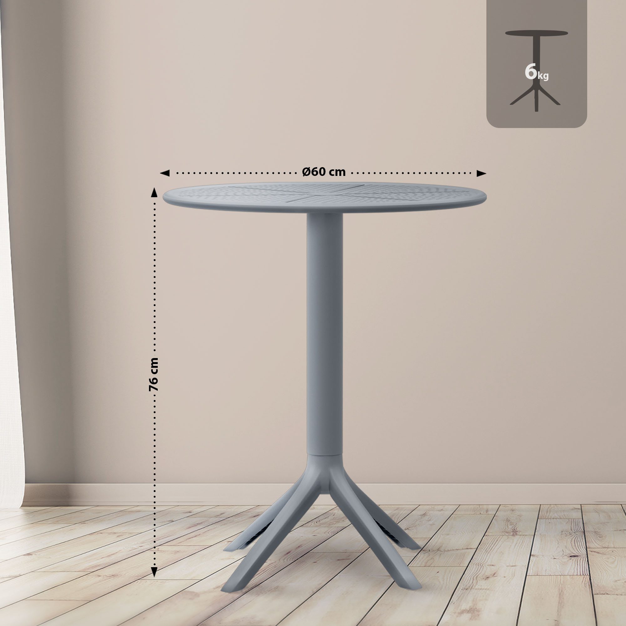 Lacota mesa redonda 60 cm