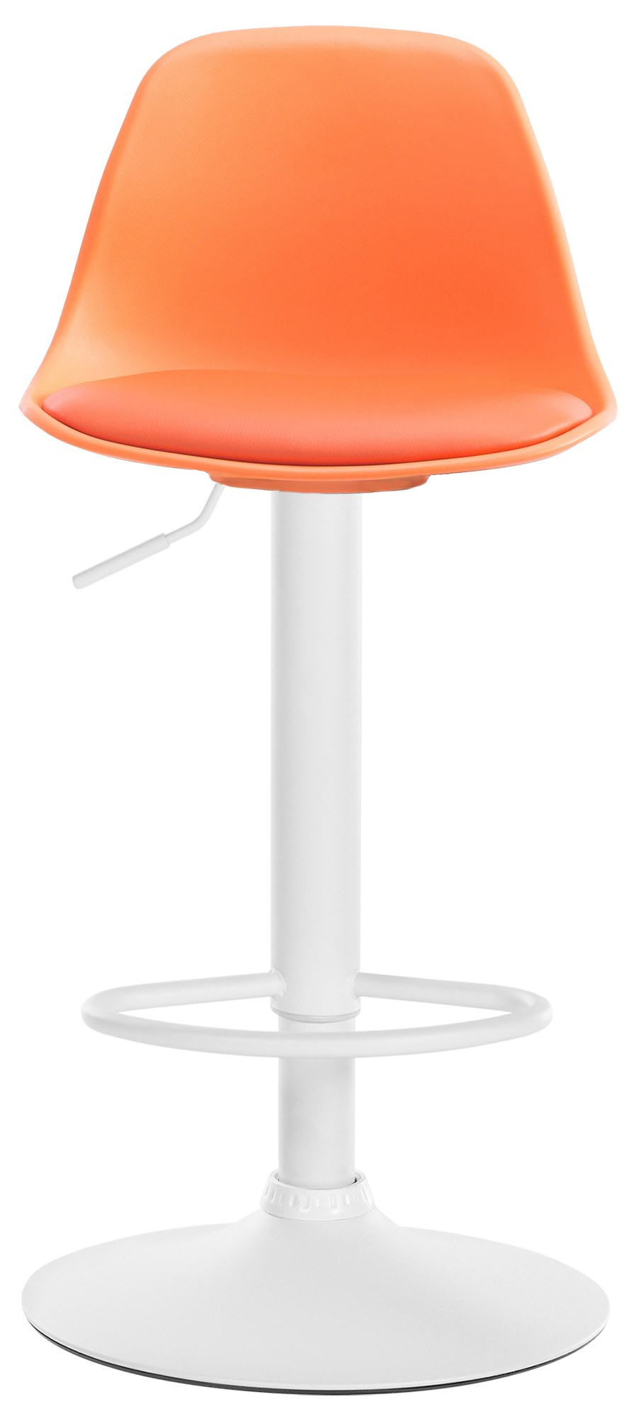 Taburete Kiel Estructura de Plástico & Asiento de Polipiel
