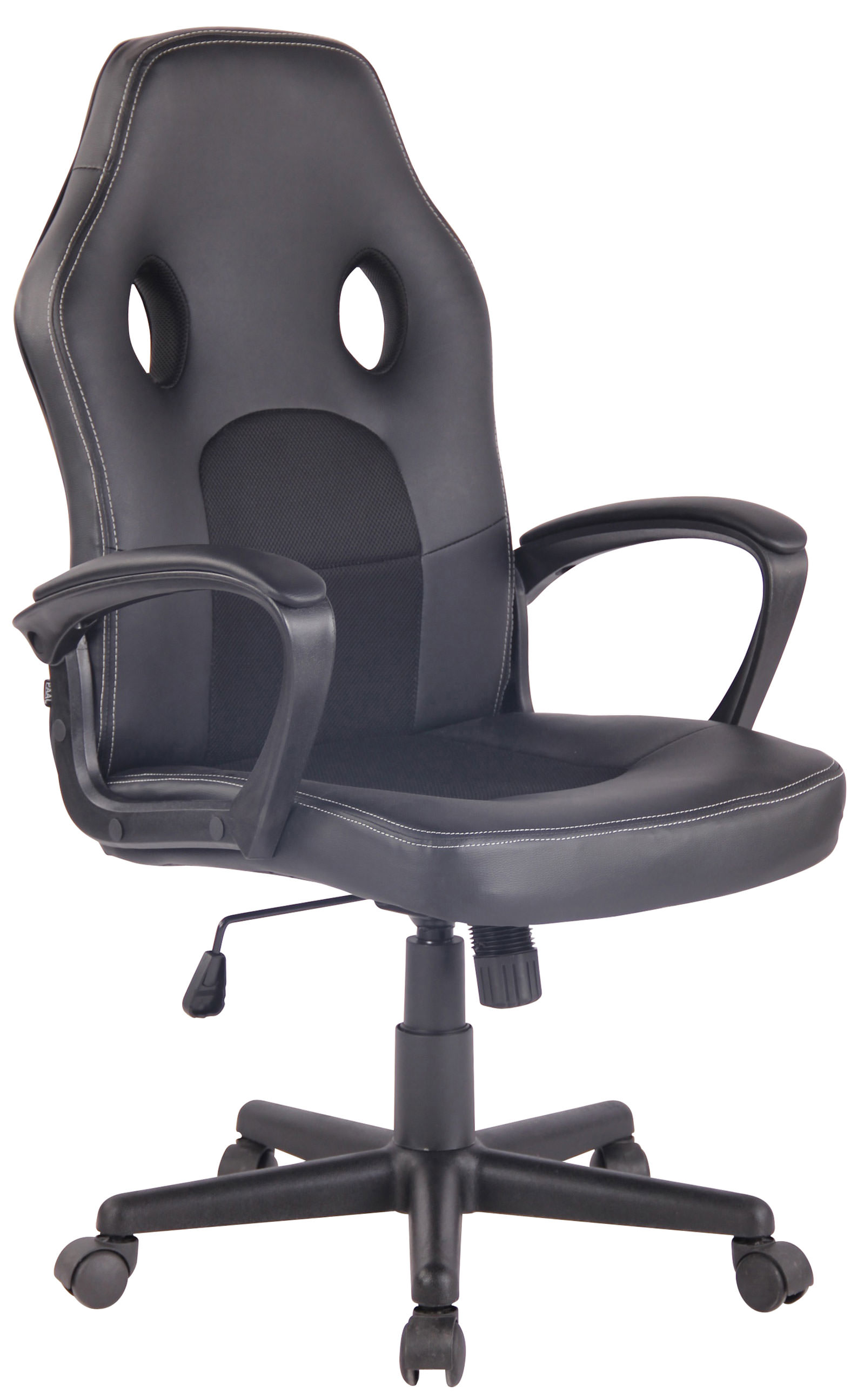 Silla de oficina Elbing en Cuero PU