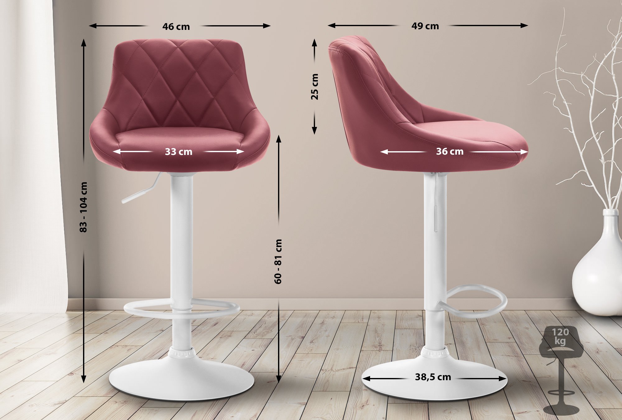 Taburete De Bar Lazio