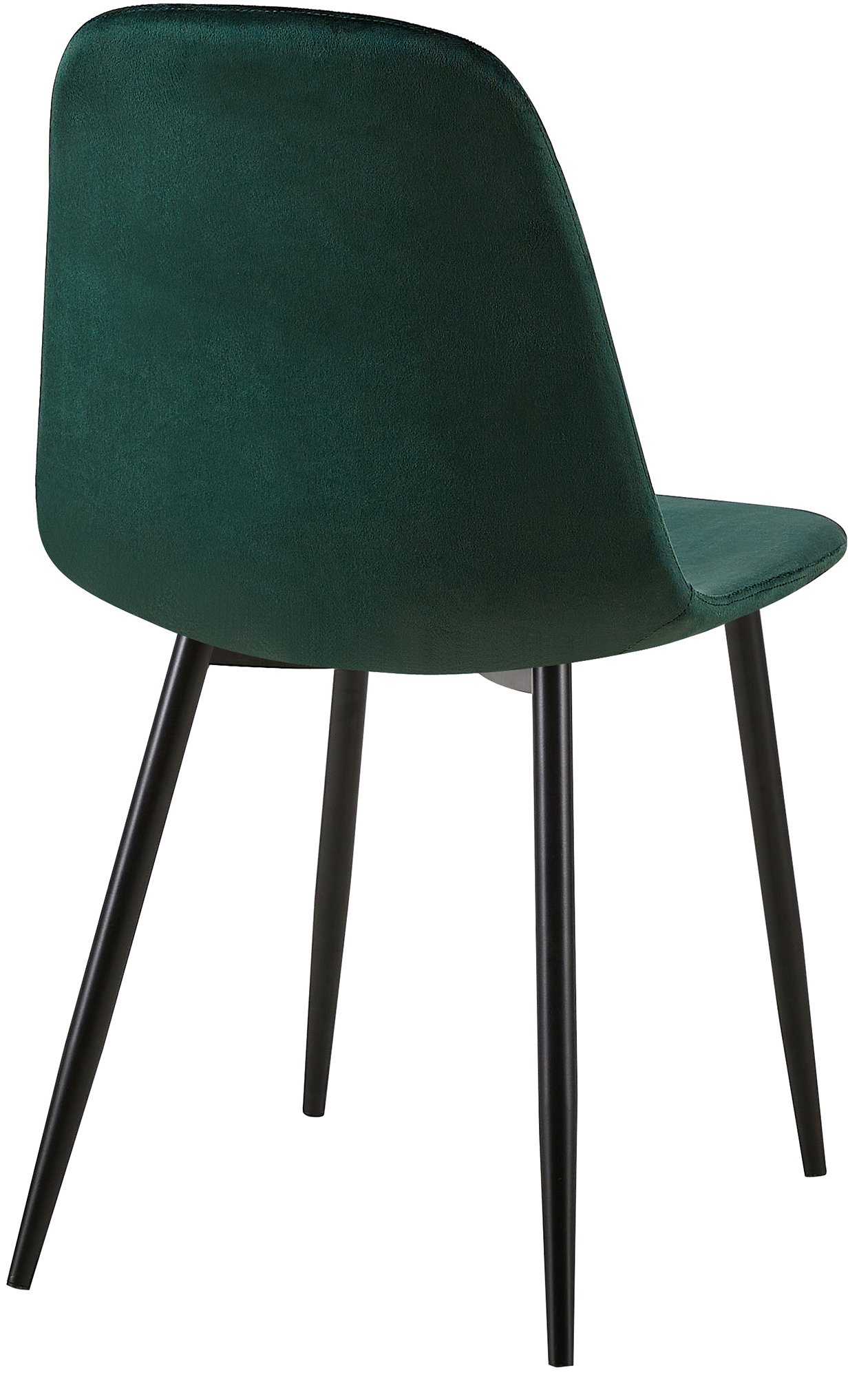 Set de 4 sillas de comedor Giverny en tela o terciopelo