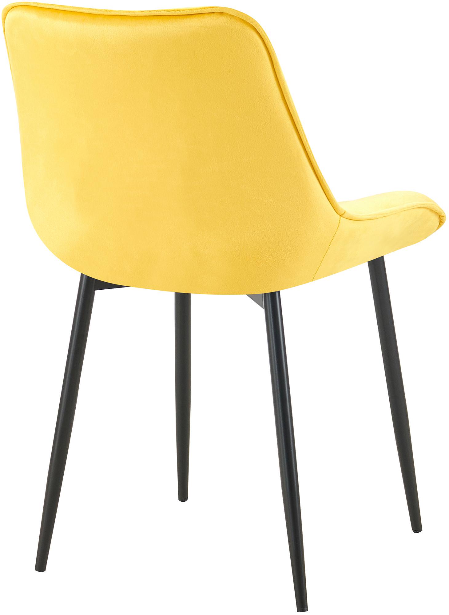 Silla de comedor Wallace de terciopelo
