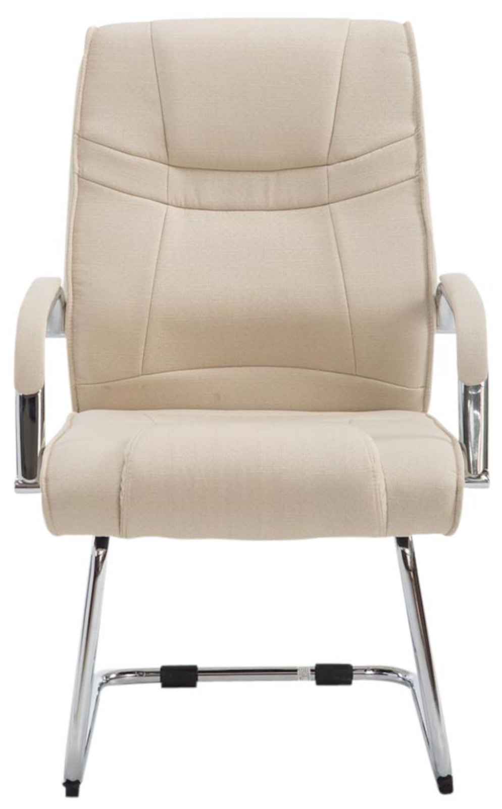 Set de 2 sillas cantilever XXL Attila en tela