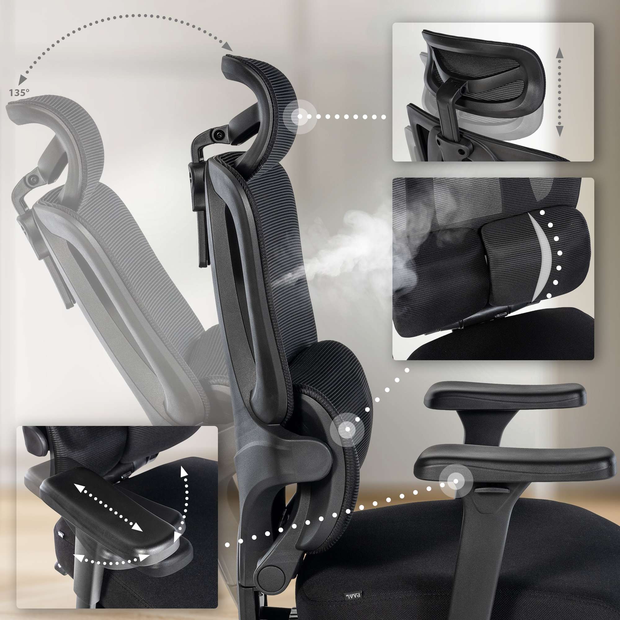 Silla de oficina Altamont