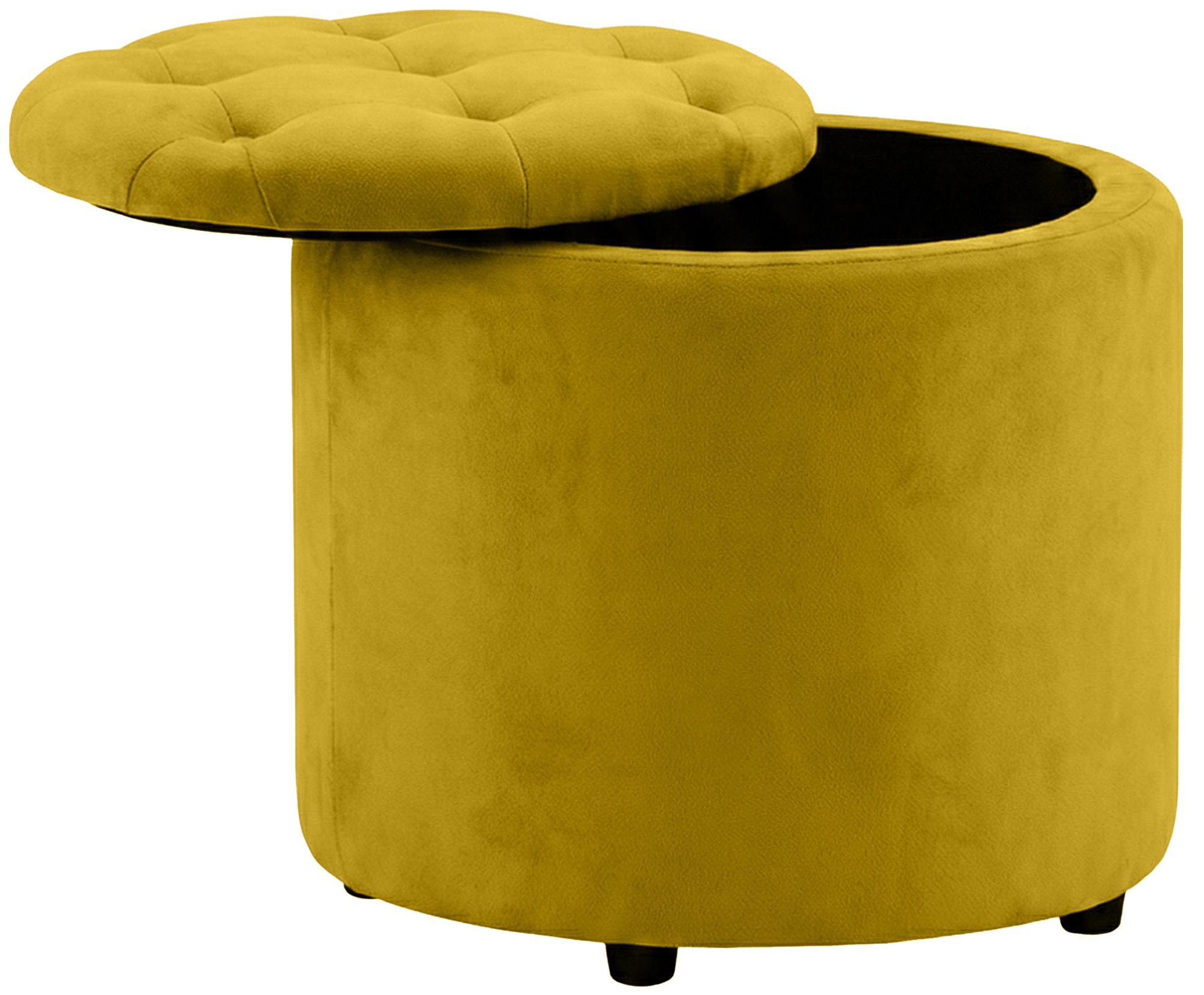 Taburete Pantin de terciopelo