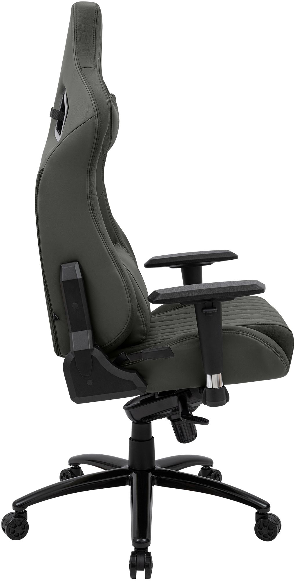 Silla de oficina Keren de cuero genuino