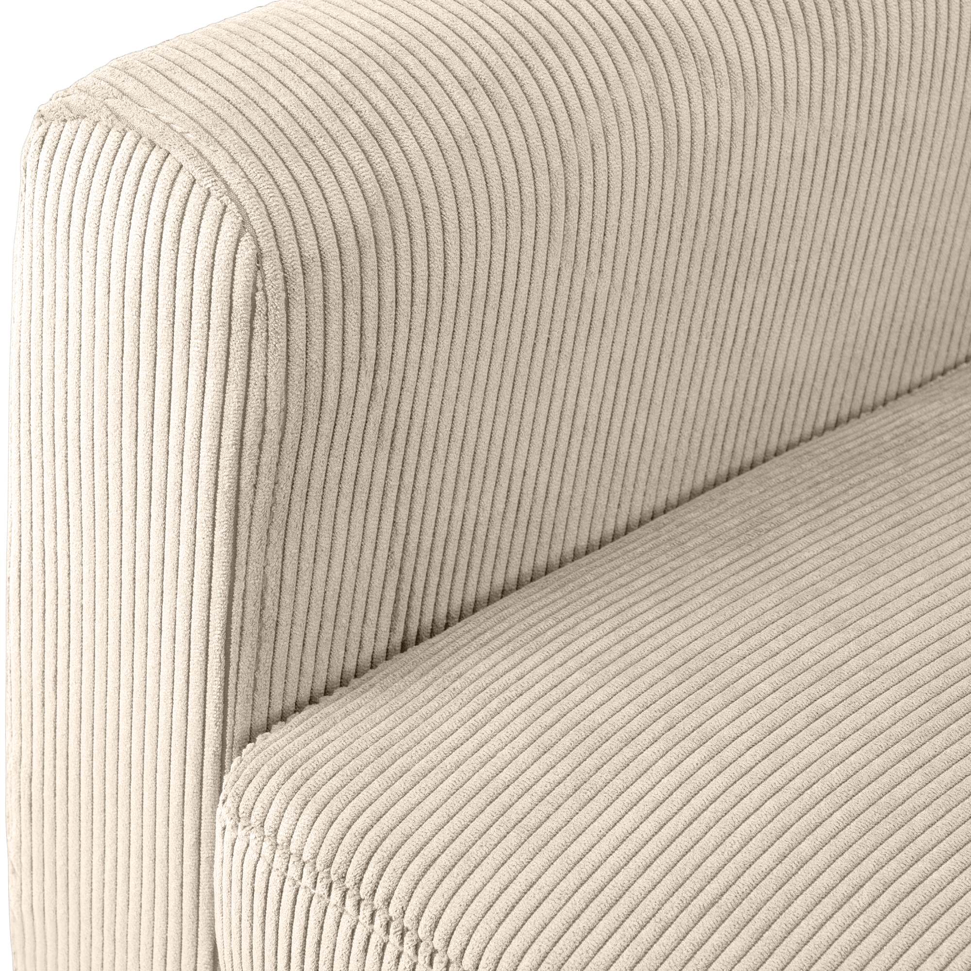 Sillon Kioni tapizado en pana