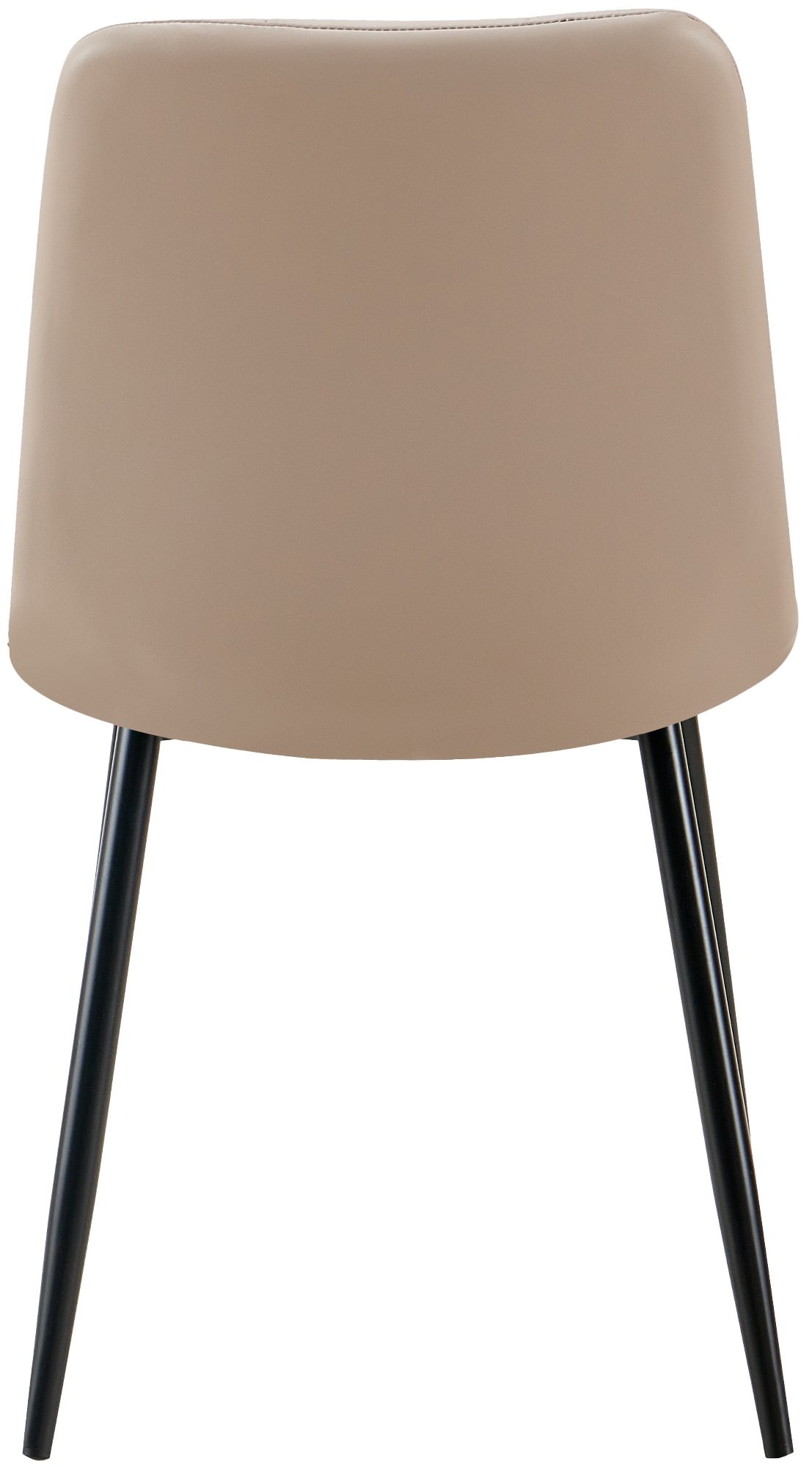 Set de 4 sillas de comedor Antibes en polipiel