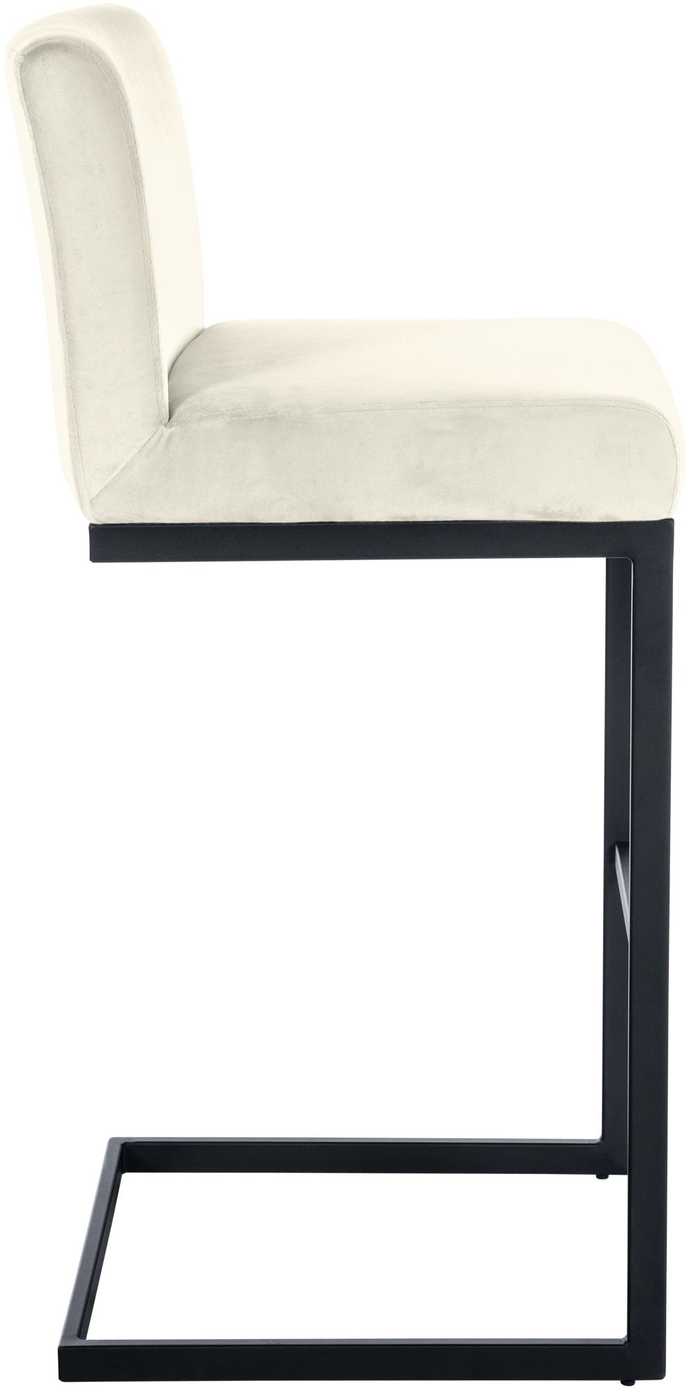 Taburete de bar de terciopelo Hopewell