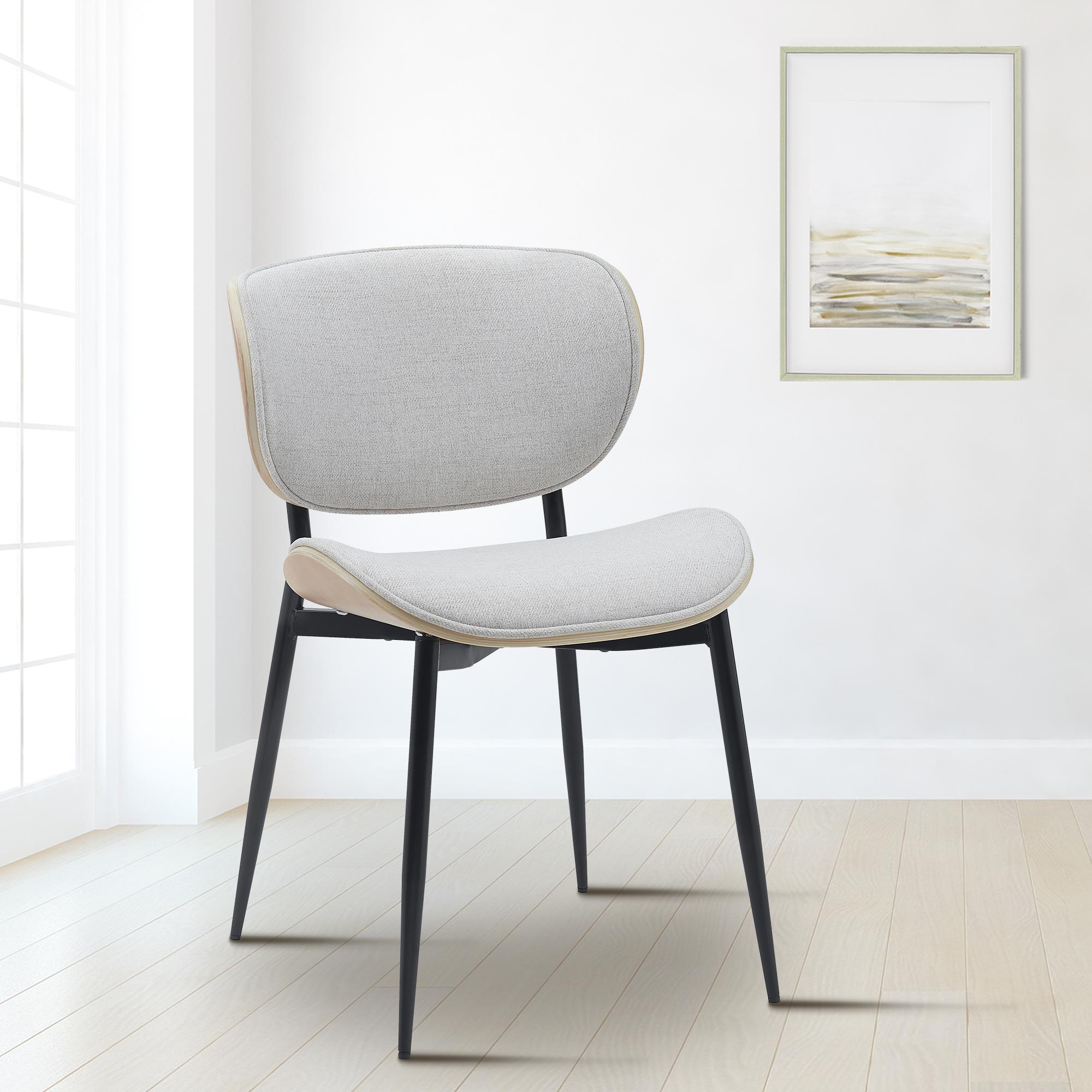 Silla Enid con revestimiento de polipiel o tela