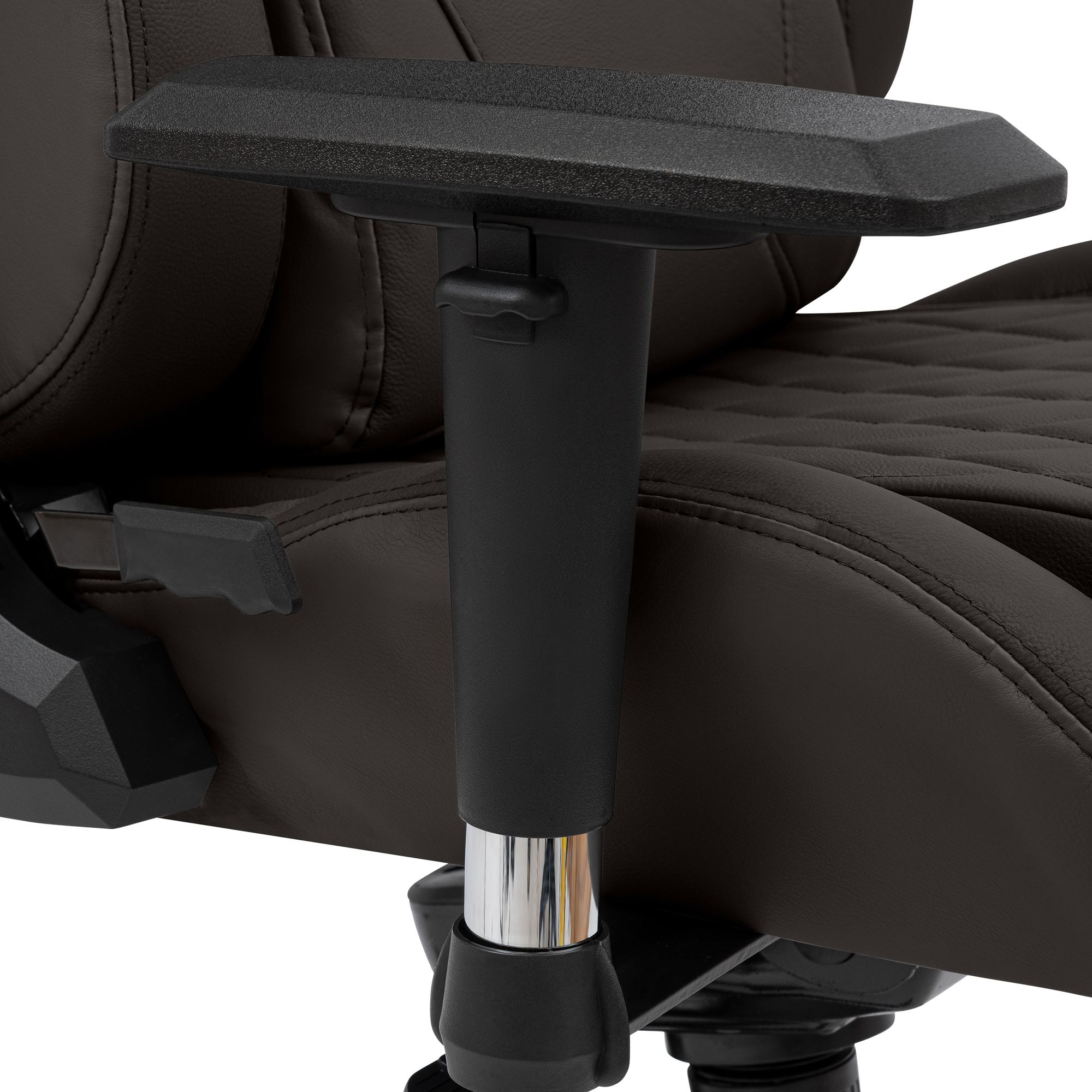 Silla de oficina Keren de cuero genuino