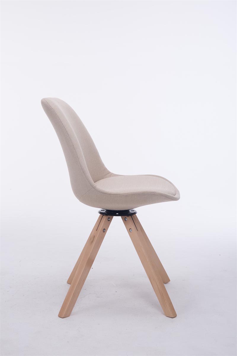 Silla para Visitas Troyes Square en Tela