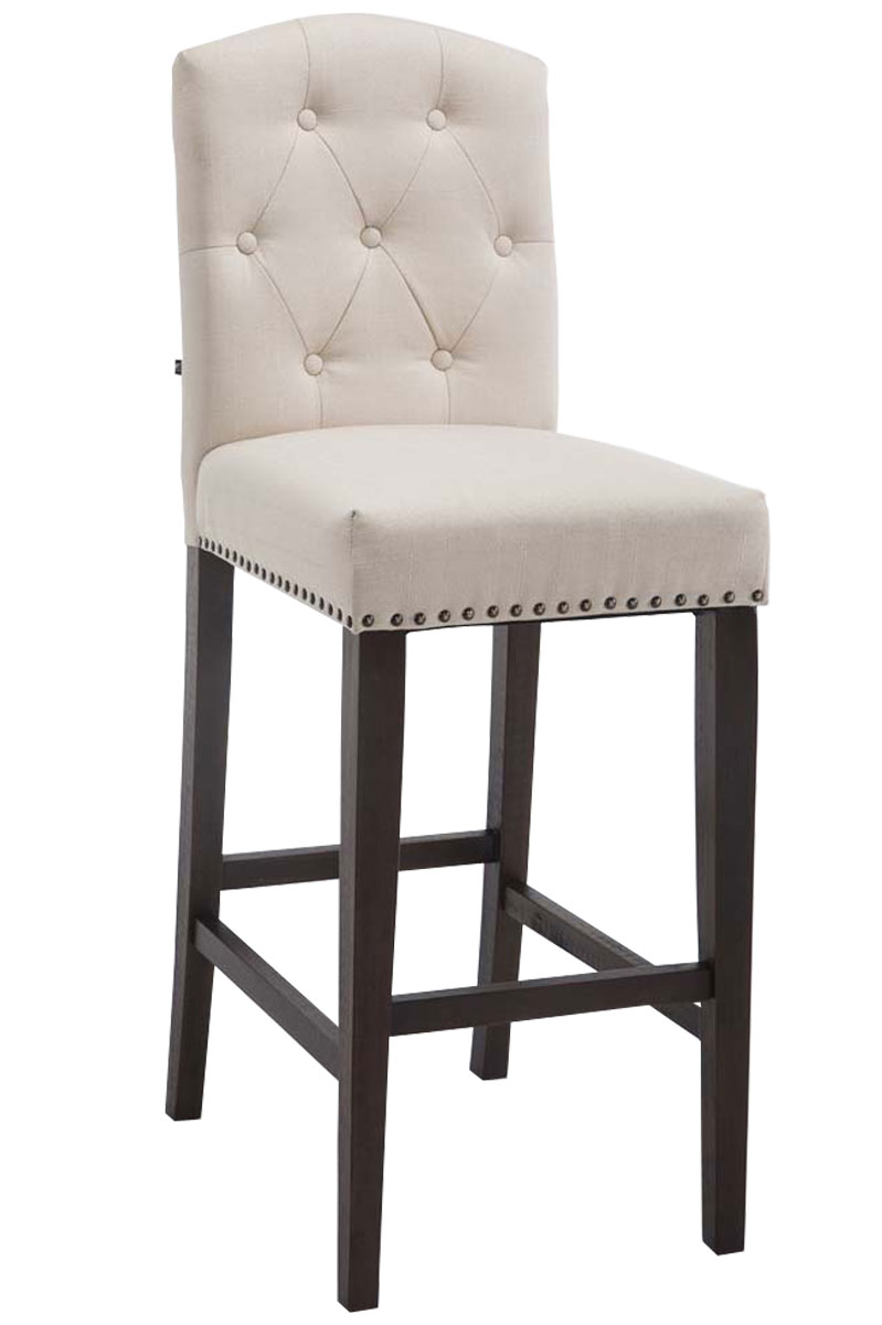 Taburete Louise en Tela