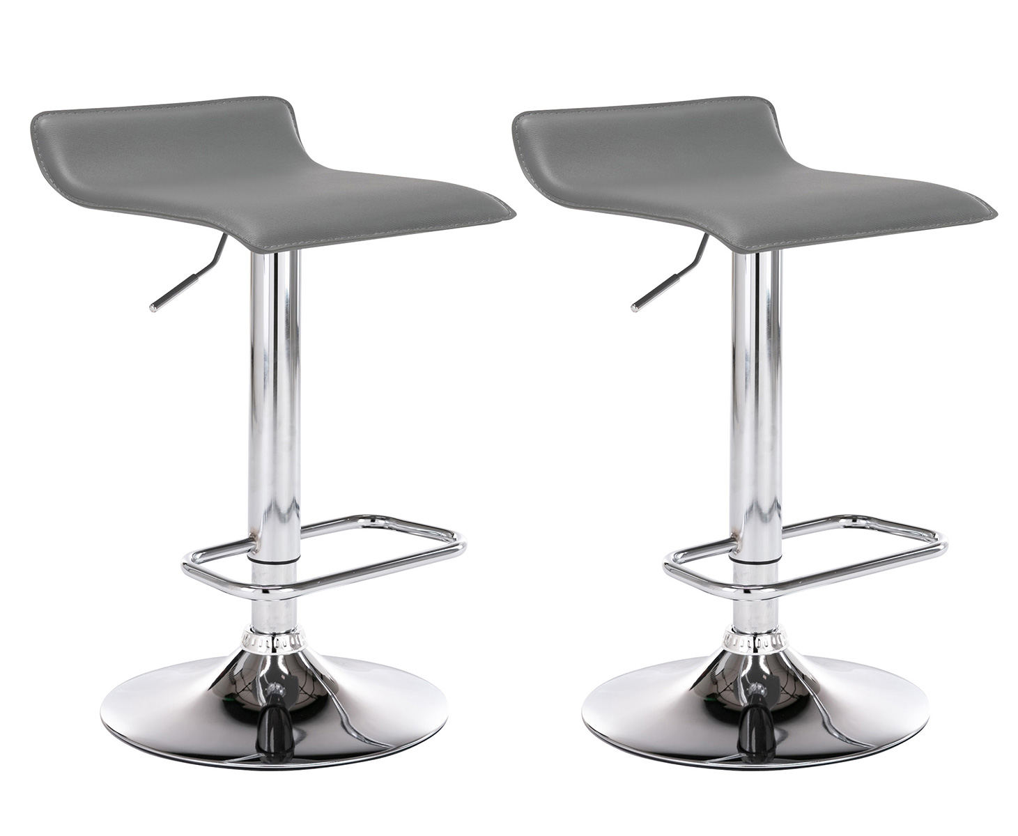 Set De 2 Taburetes Dyn en Cuero PU