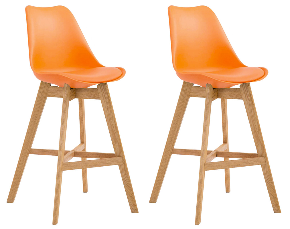 Set De 2 Taburetes Cannes ~ Asiento En Polipropileno