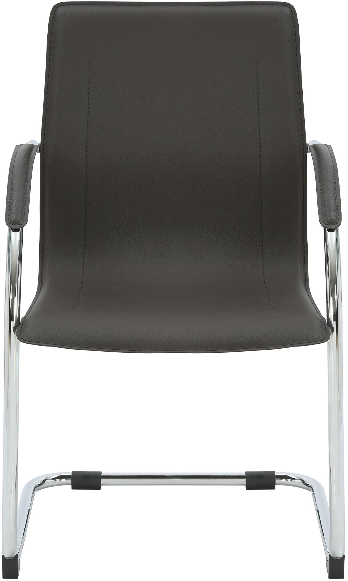 Silla cantilever Noeleen de piel sintetica