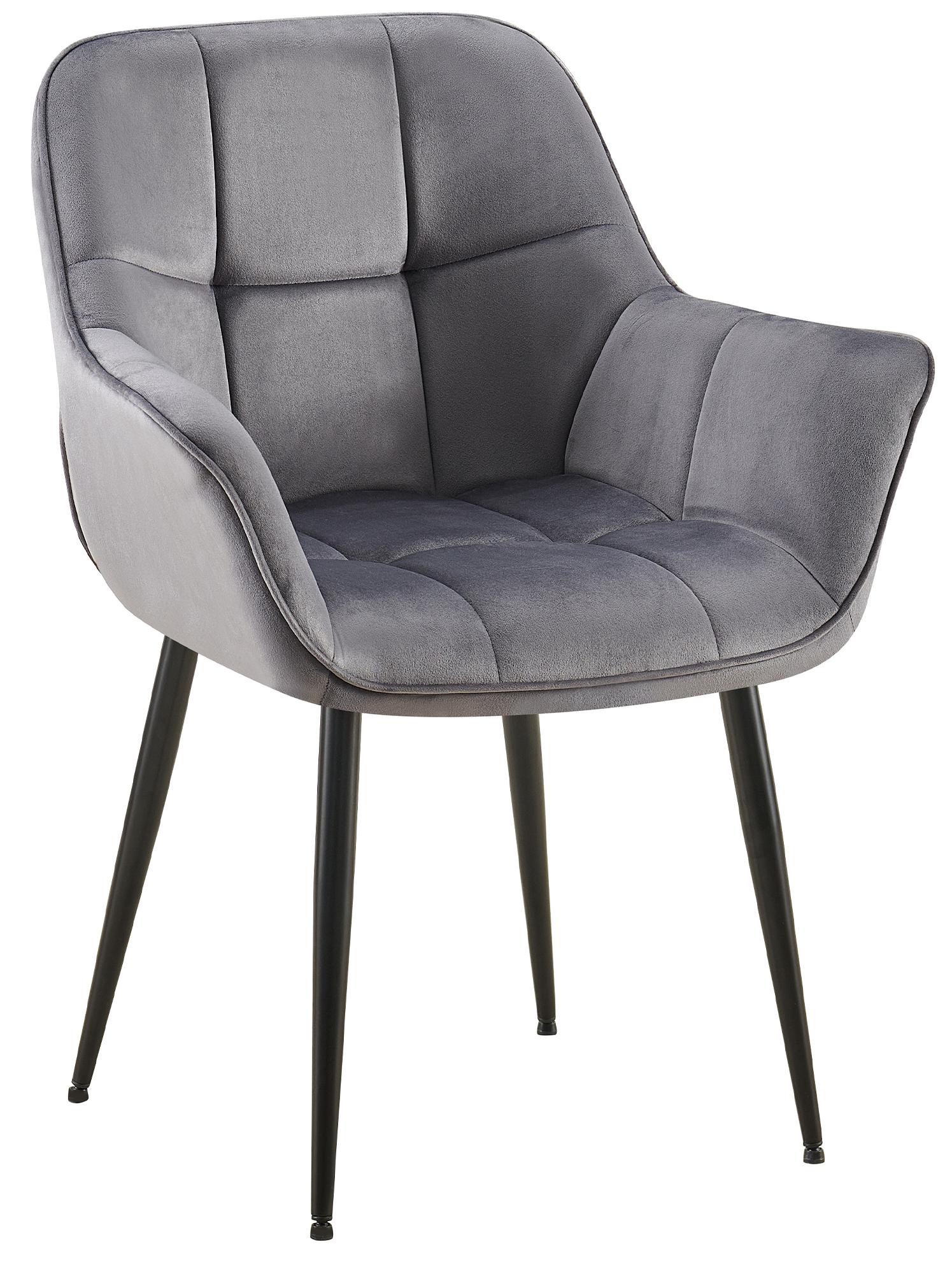 Silla de comedor Roseville en terciopelo
