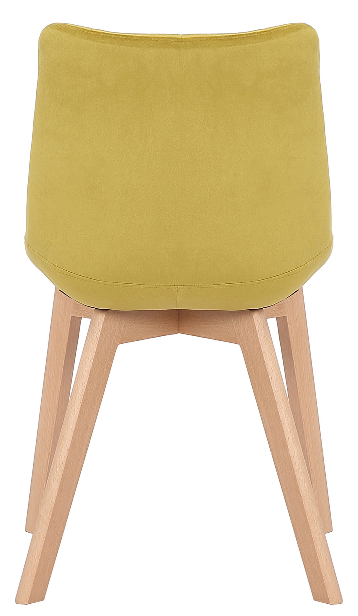 Silla de comedor Passaic en terciopelo