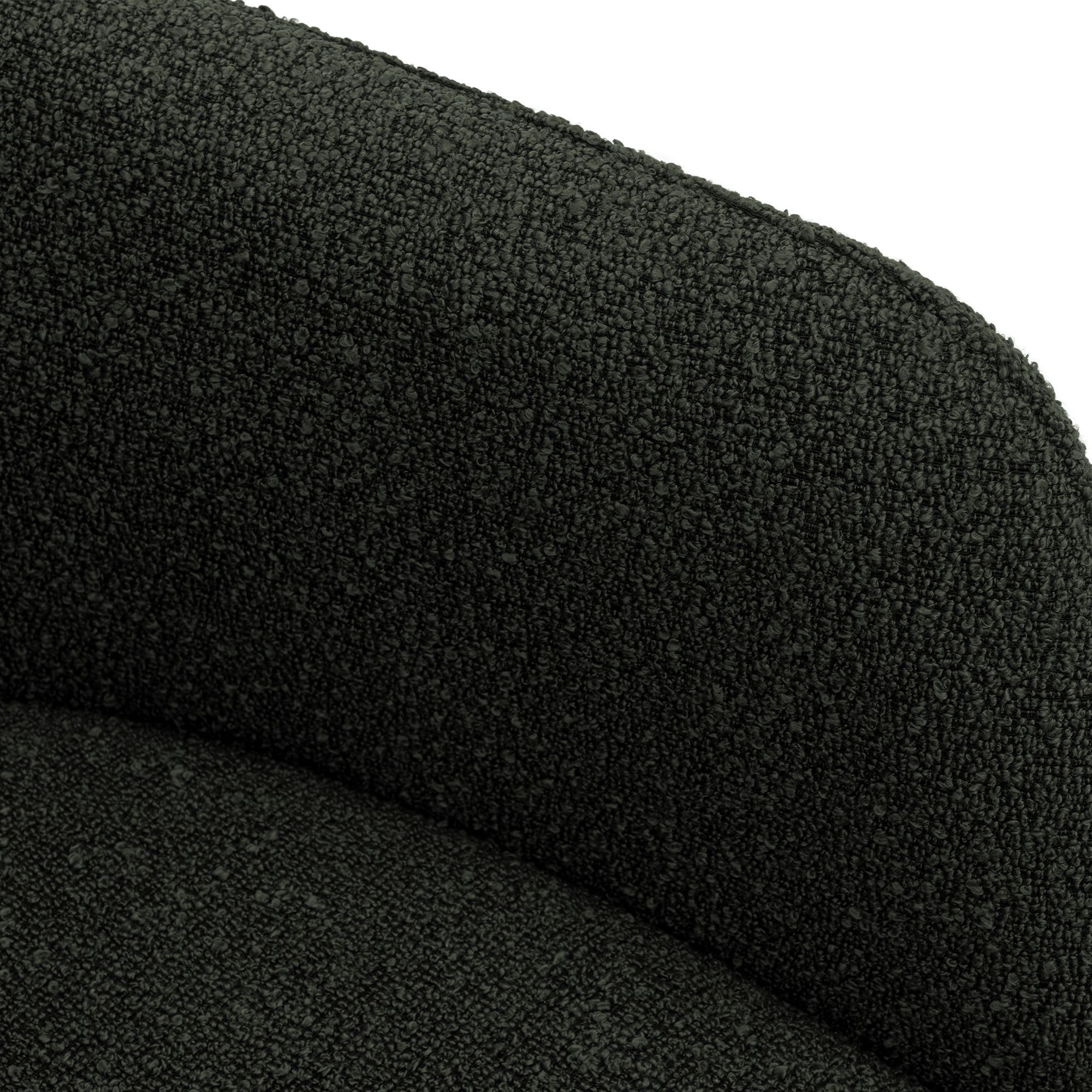 Silla de Comedor Olema de Tejido de Peluche