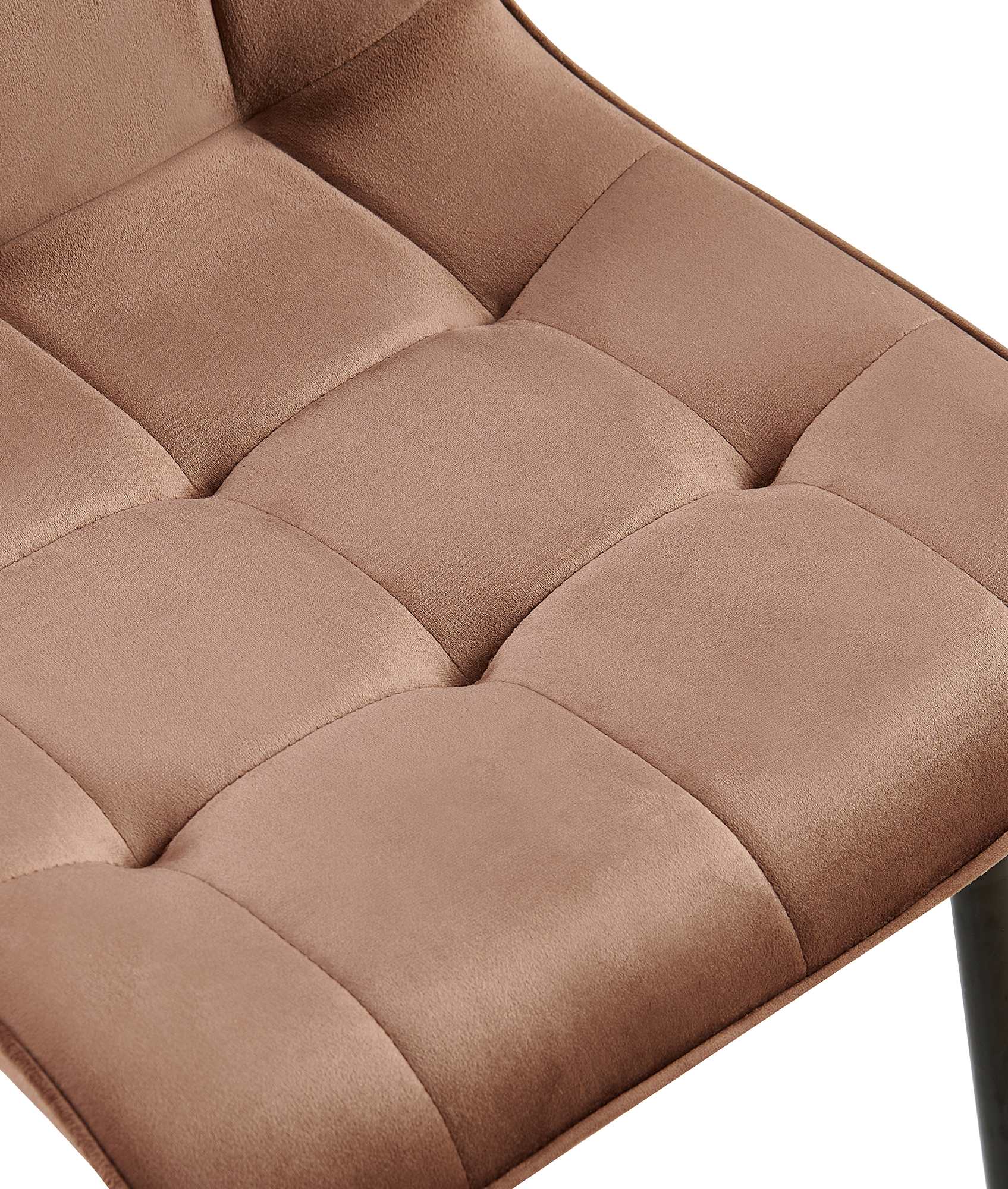 Silla de comedor Gifford con funda de terciopelo