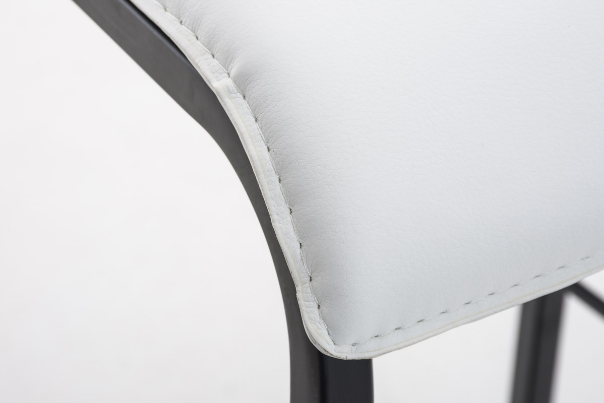 Taburete Avola con Base de Metal Negro